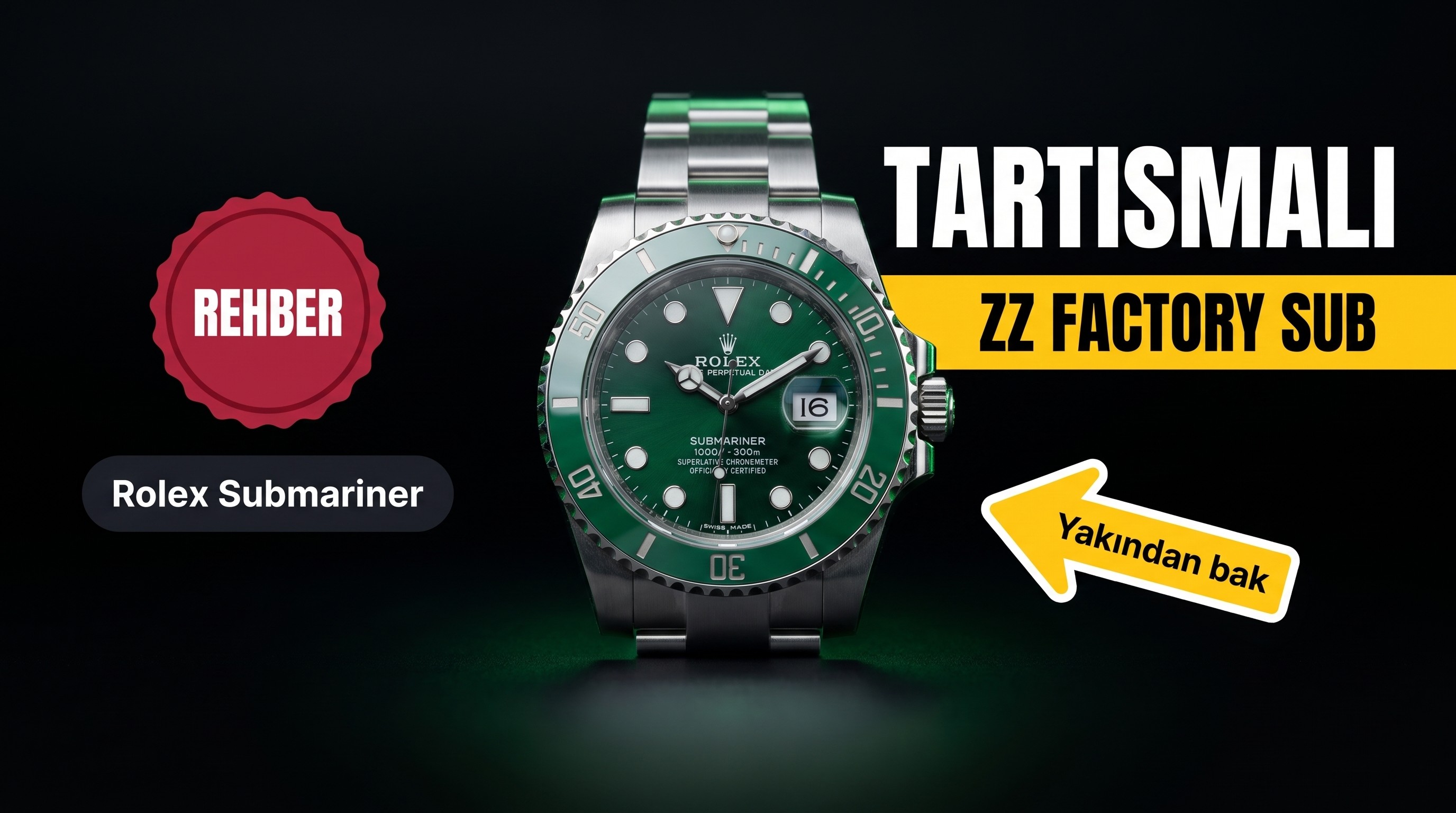 Rolex Submariner Replika Saat İncelemesi