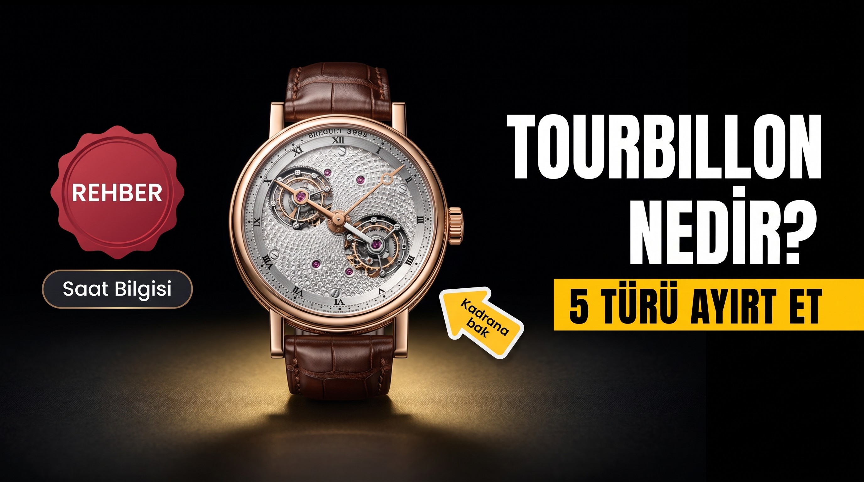 Tourbillon nedir? 5 tourbillon türü nasıl ayırt...