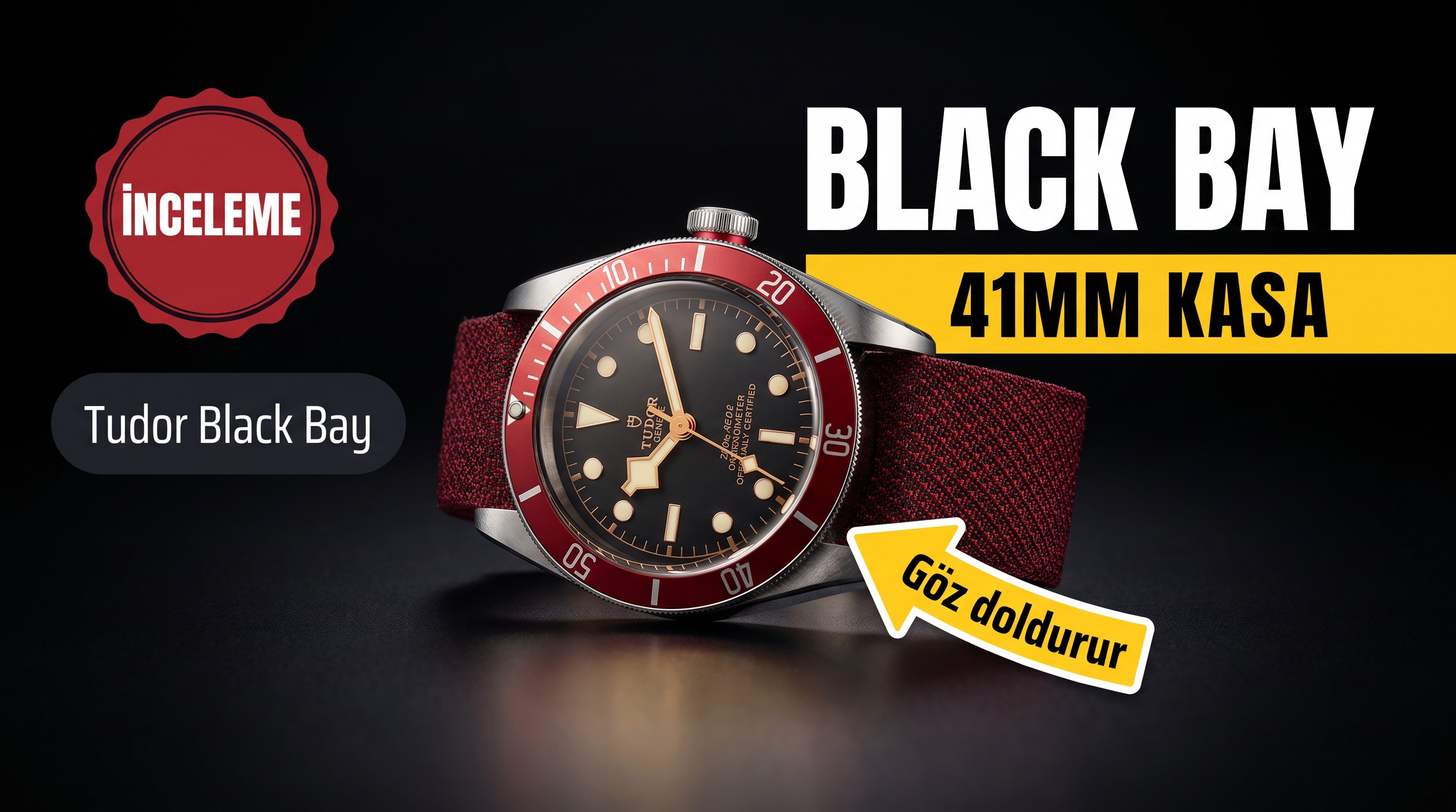Tudor Black Bay Replika Saat İncelemesi