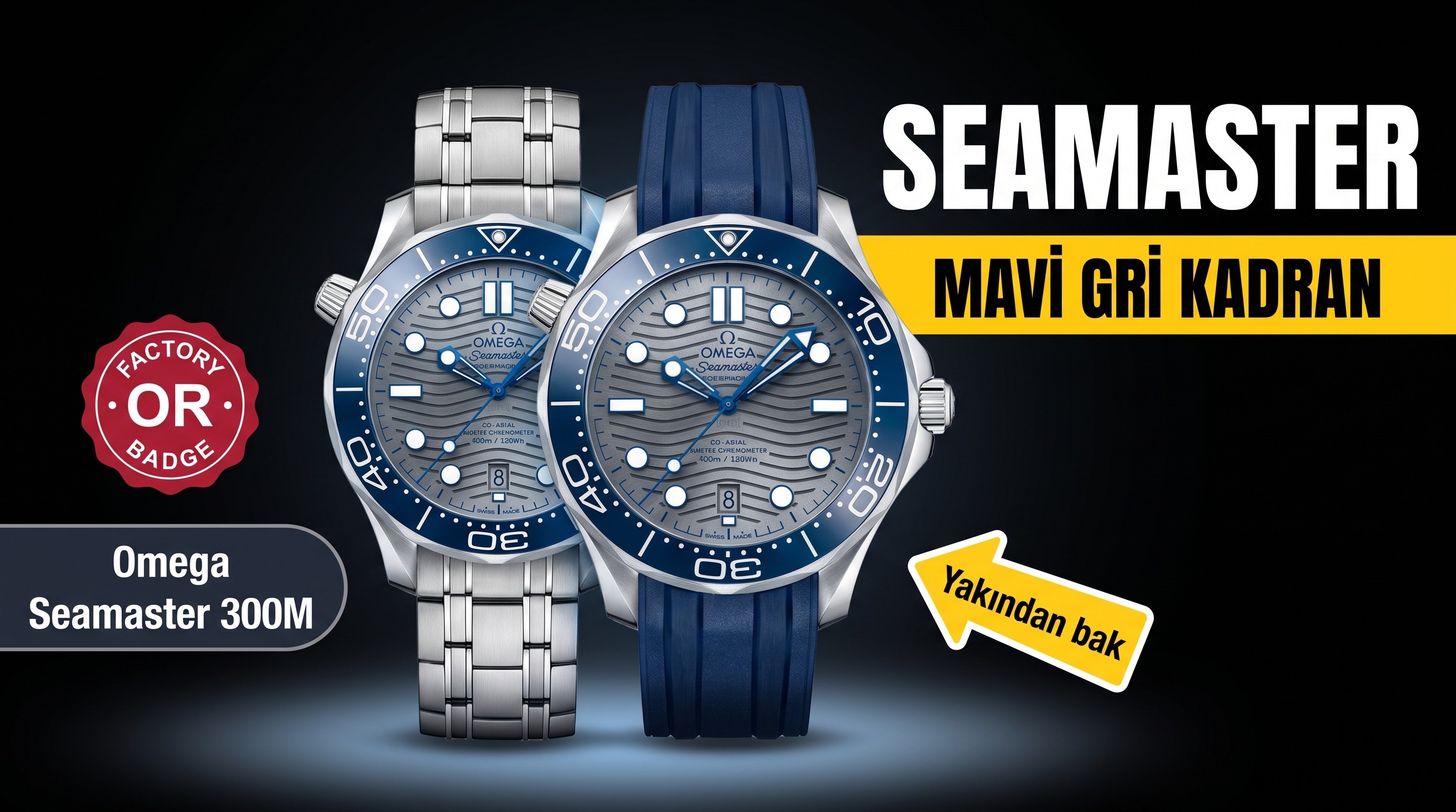 Omega Seamaster Diver 300M OR Factory İncelemesi