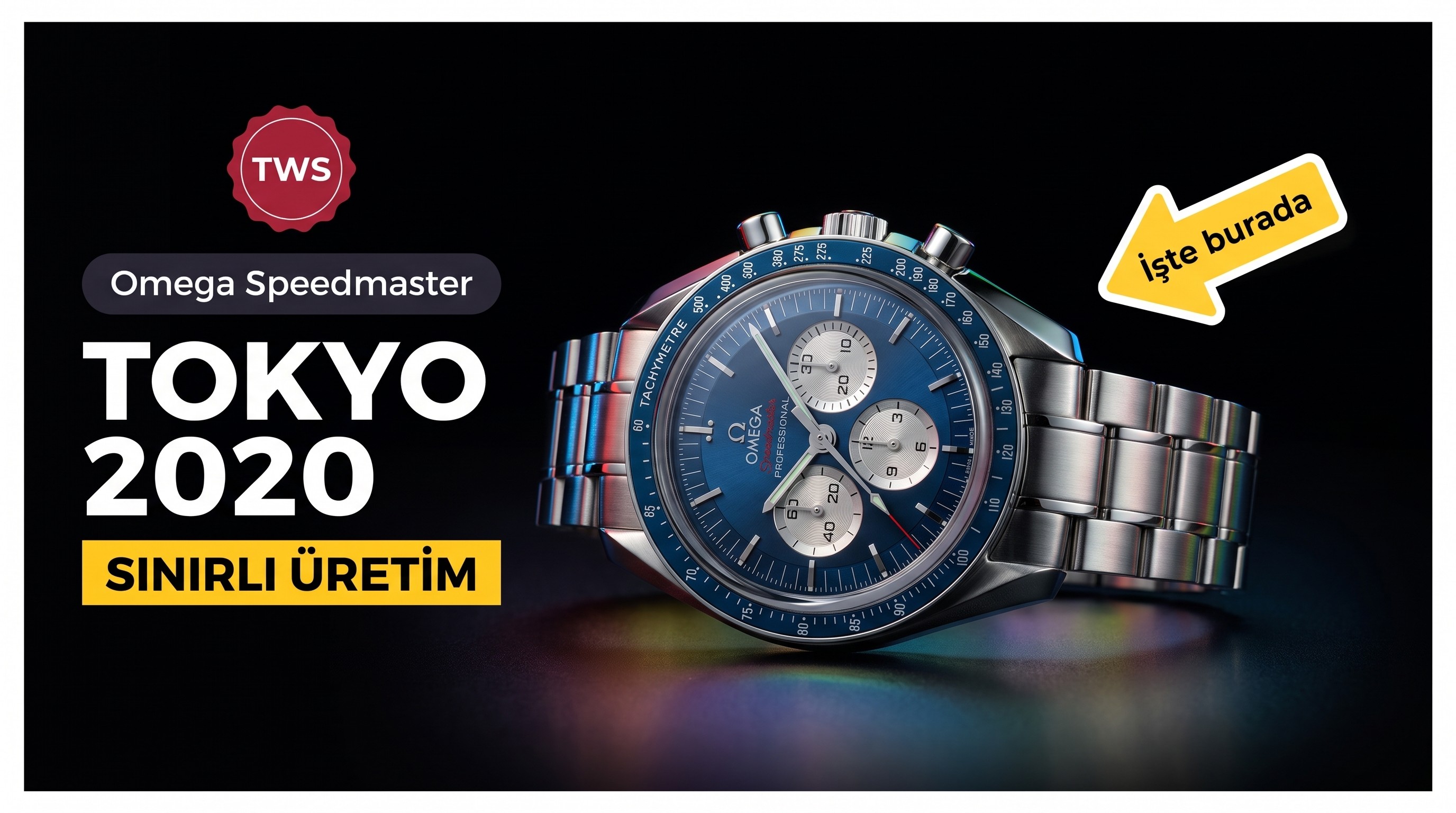 TWS Factory Omega 2020 Tokyo Speedmaster Tokyo Olimpiyatları Sınırlı Üretim İncelemesi