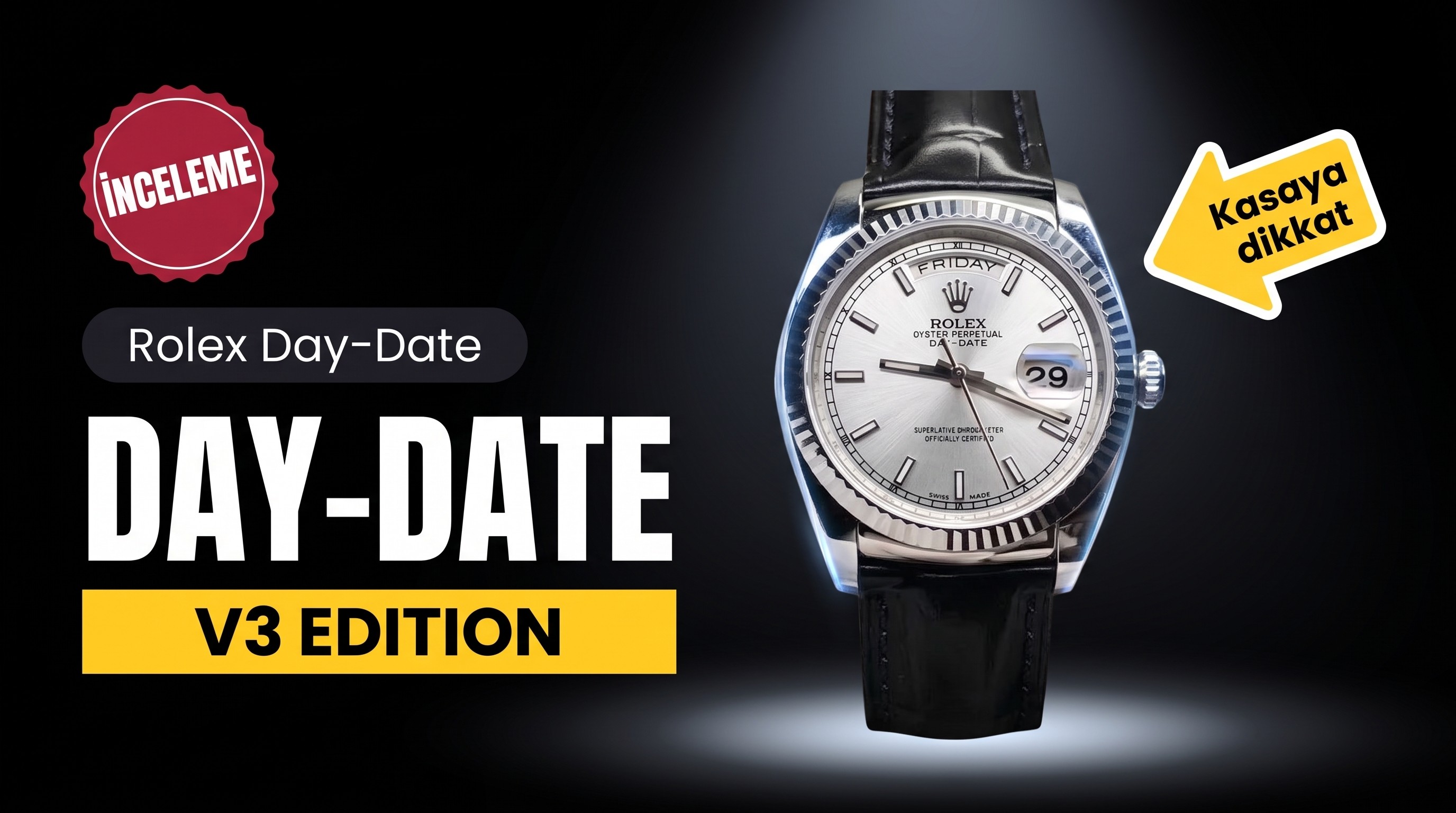 Rolex Day-Date 118135 İncelemesi