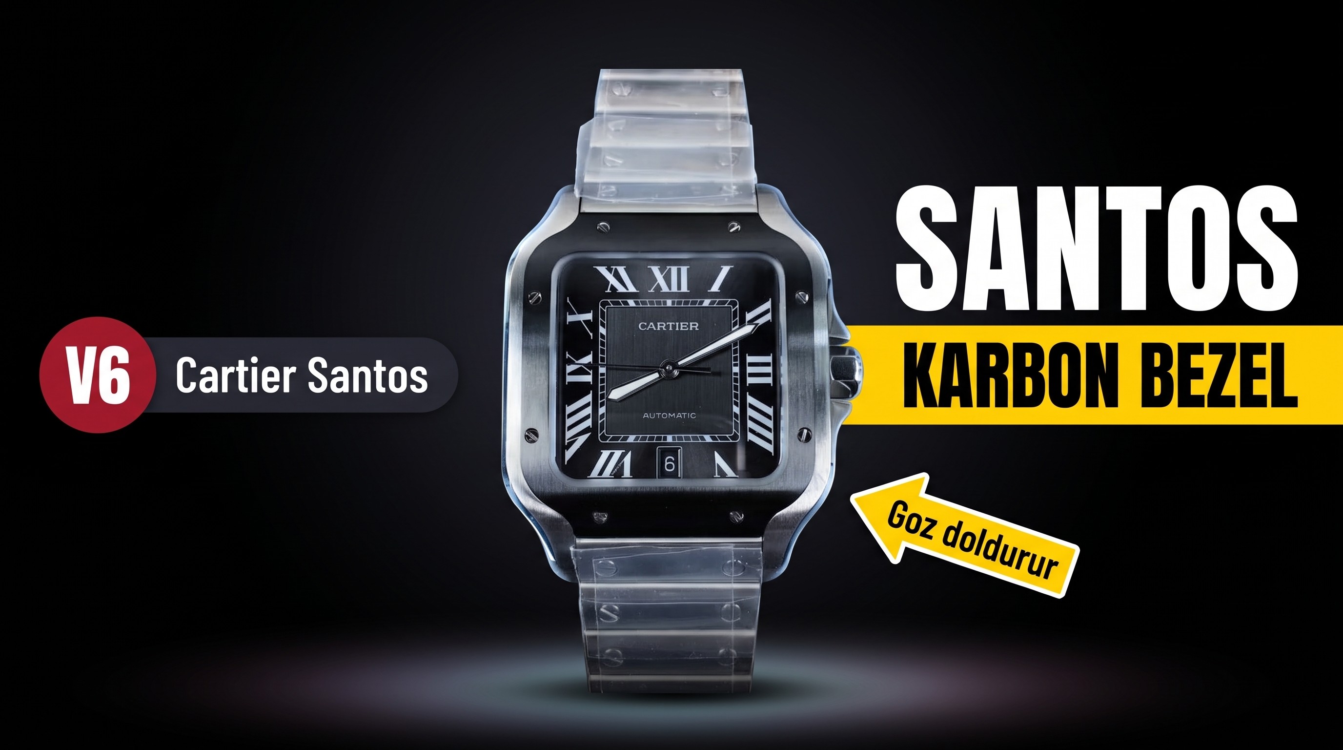 Cartier Santos Replika Saat İncelemesi