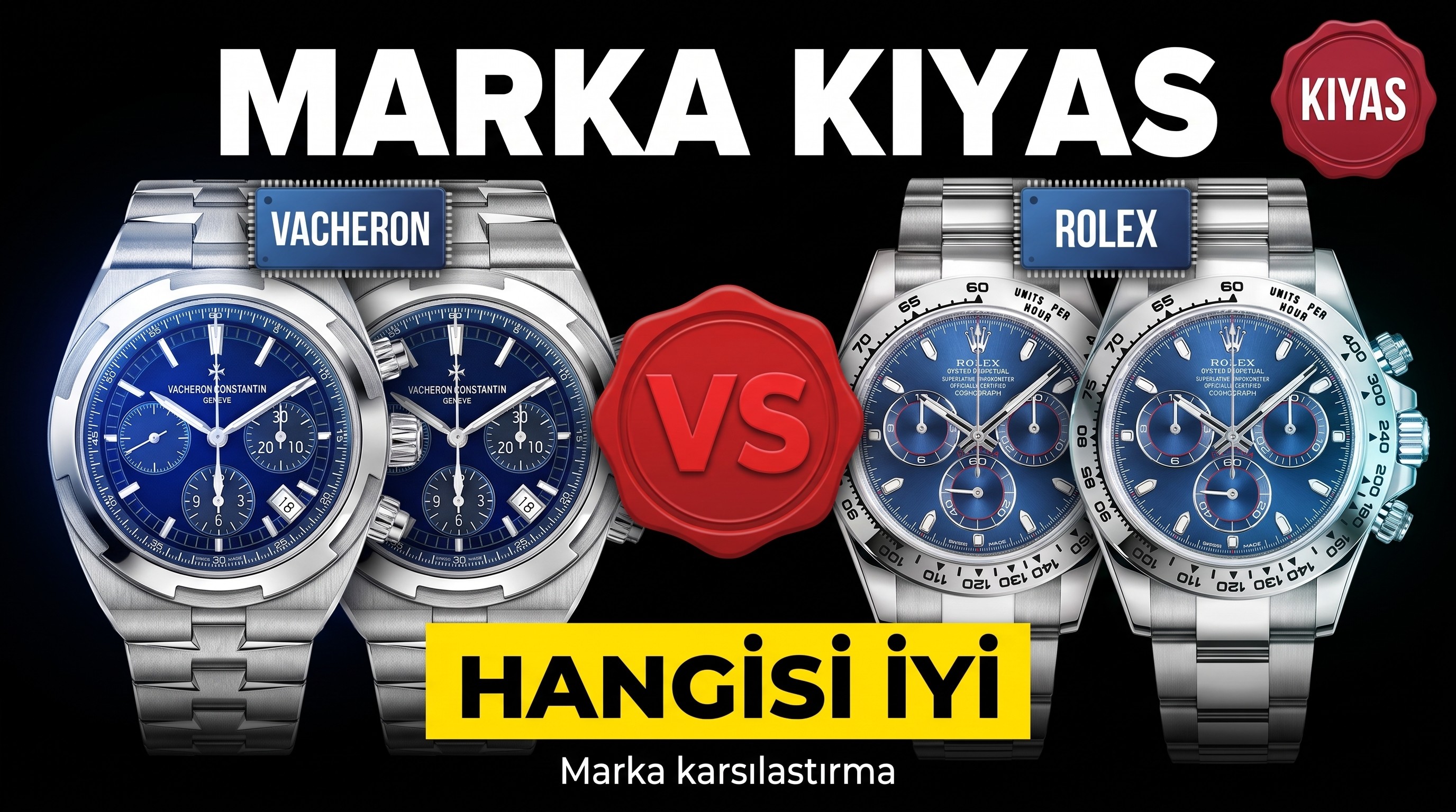 Vacheron Constantin VS Rolex