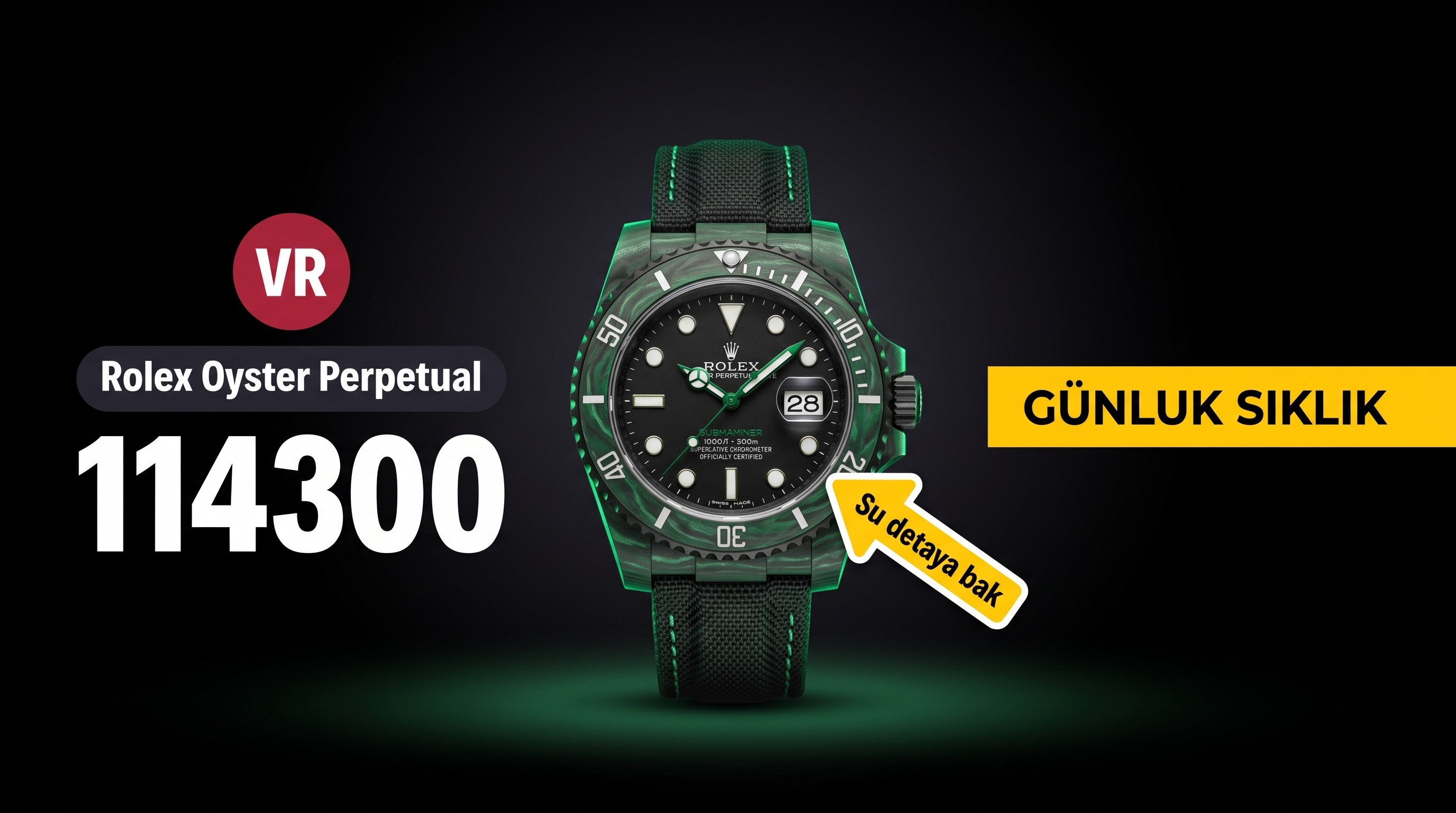 Rolex Oyster Perpetual 114300 İncelemesi