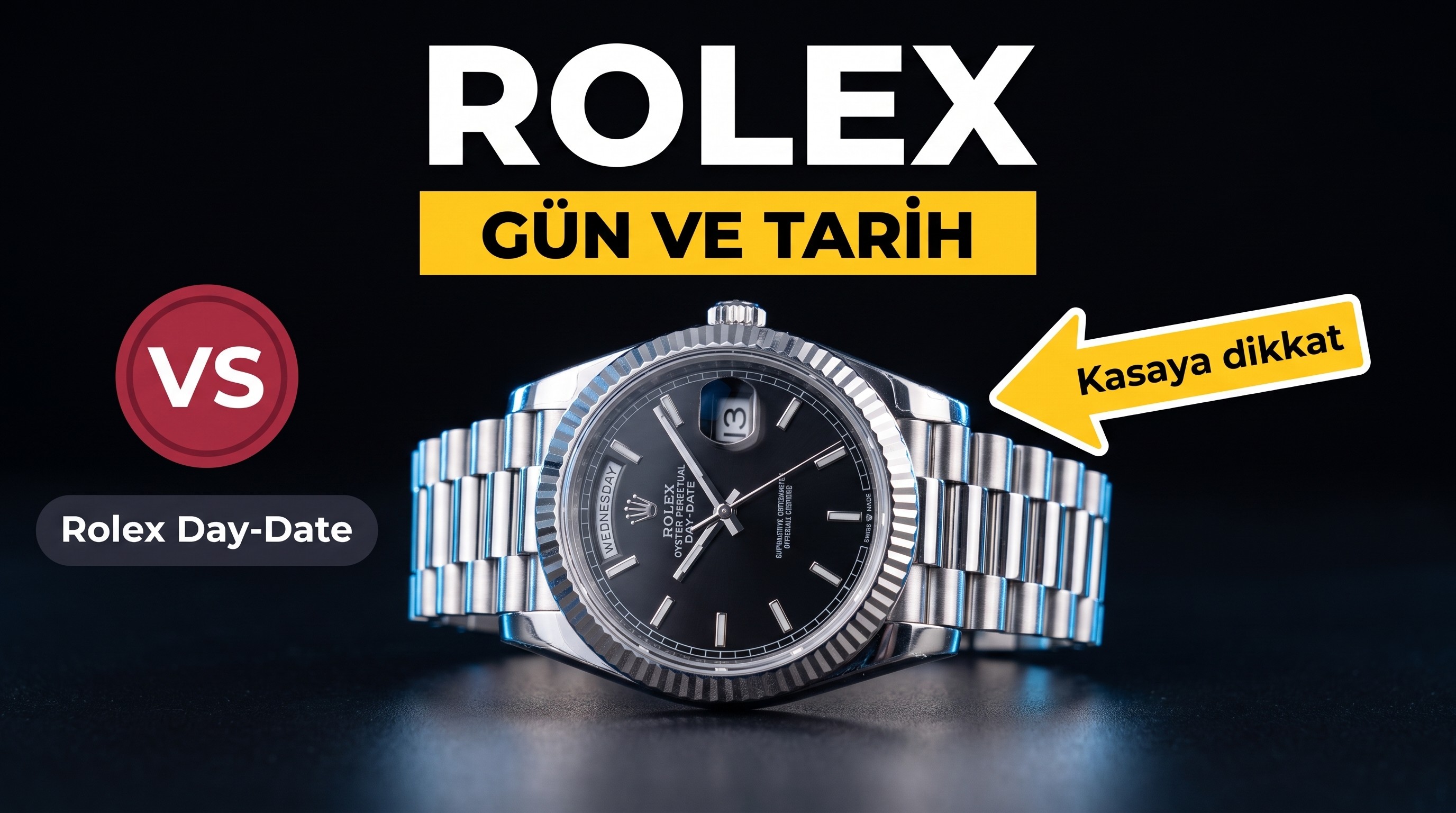 VS Factory 2025 öne çıkan öneri: Ağırlık dengeli Rolex Day-Date, replika zirvesi bir üst seviyede!