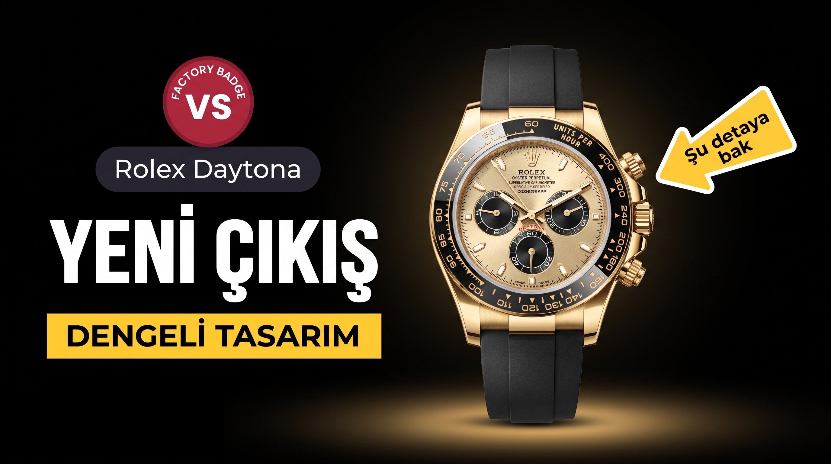 Rolex Daytona VS Factory İncelemesi