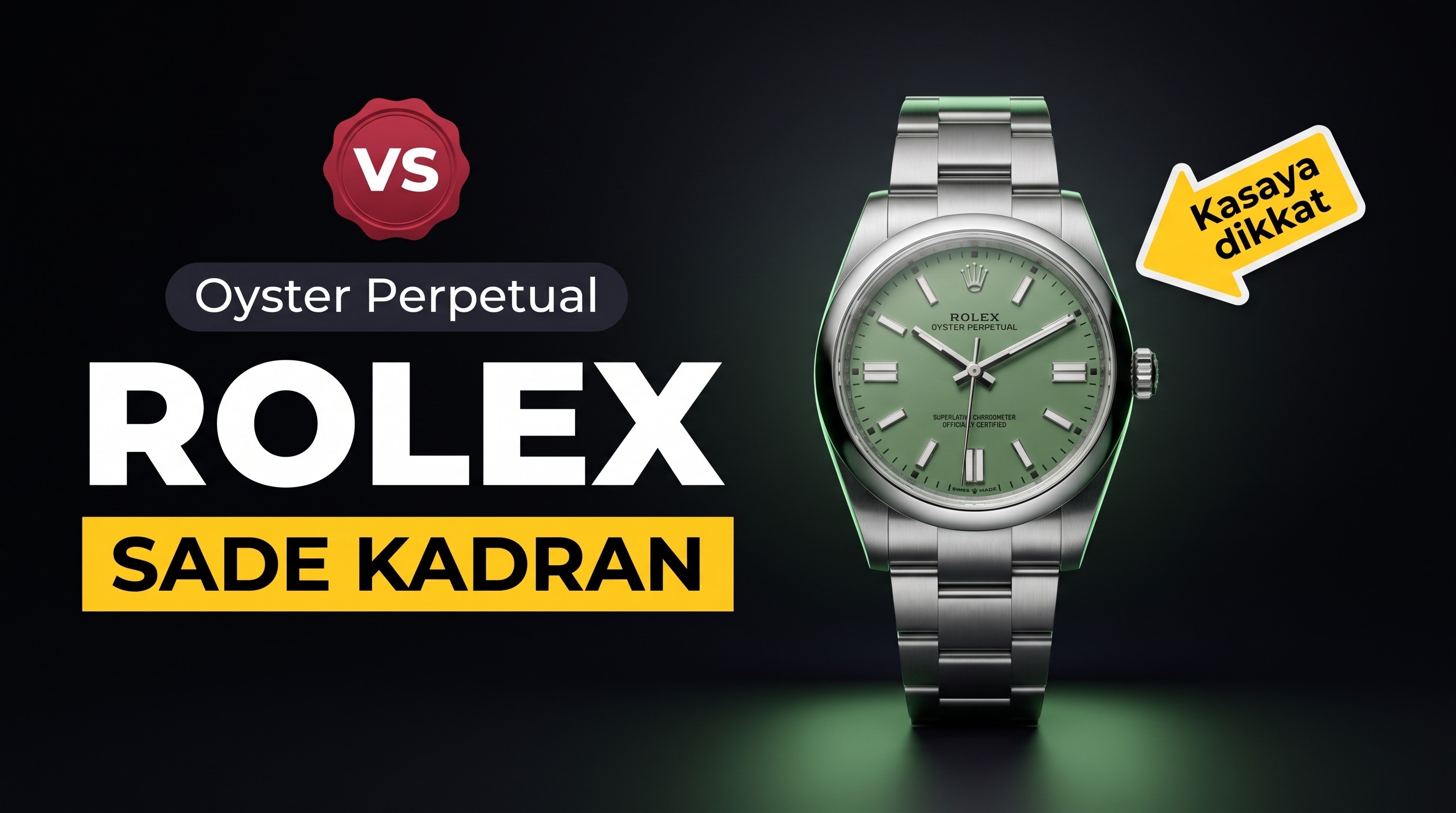 [VS Factory 2025 özenle sunulan eseri]Rolex Oyster Perpetual "Fıstık Yeşili" saat, 2025'in en yeni modeli. Orijinal tasarım temelini koruyarak Dandong 3230 mekanizmasını merkezine alıyor ve replika işçiliğinin zirvesini yansıtıyor.