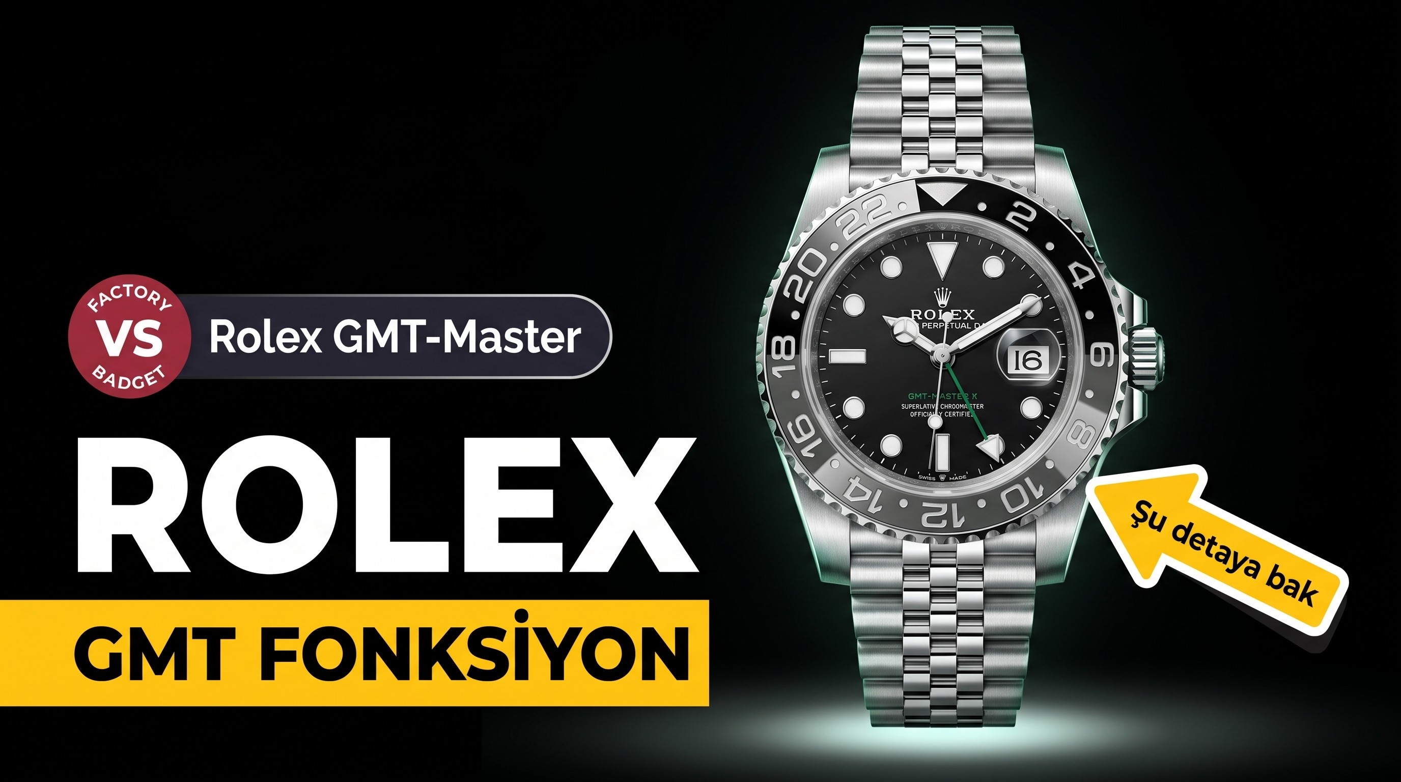 Rolex VS Factory Replika Saat İncelemesi