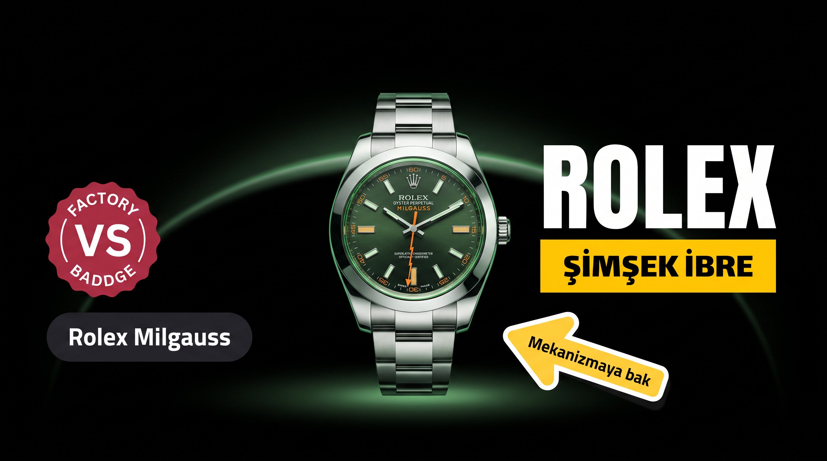 Rolex Milgauss VS Factory İncelemesi