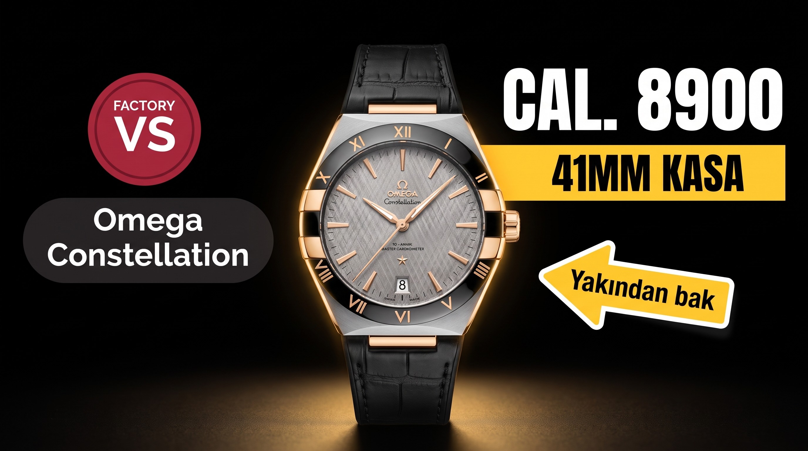 Omega Constellation VS Factory İncelemesi