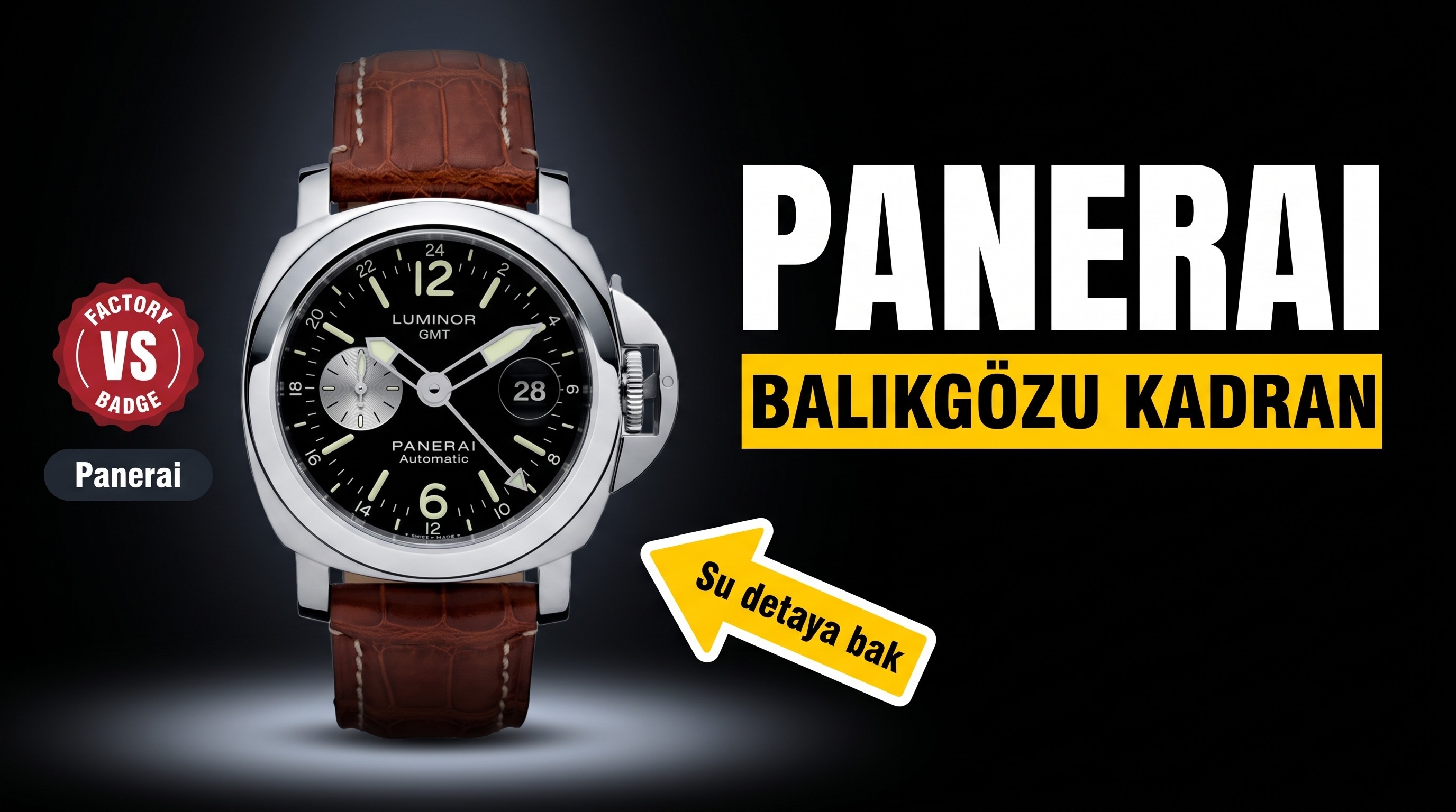 Panerai Luminor PAM088 VS Factory İncelemesi