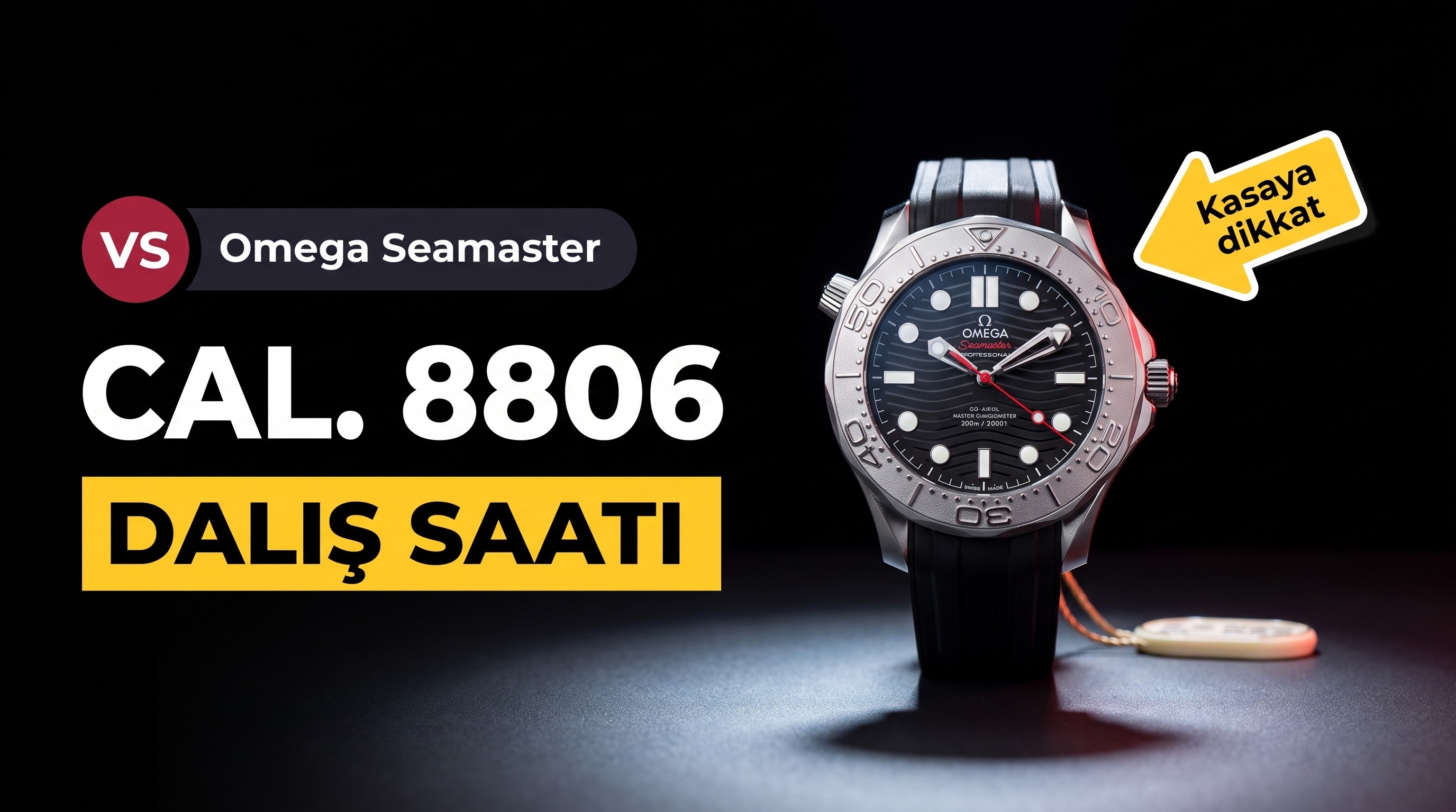 Omega Seamaster Diver 300M 8806 VS Factory İncelemesi