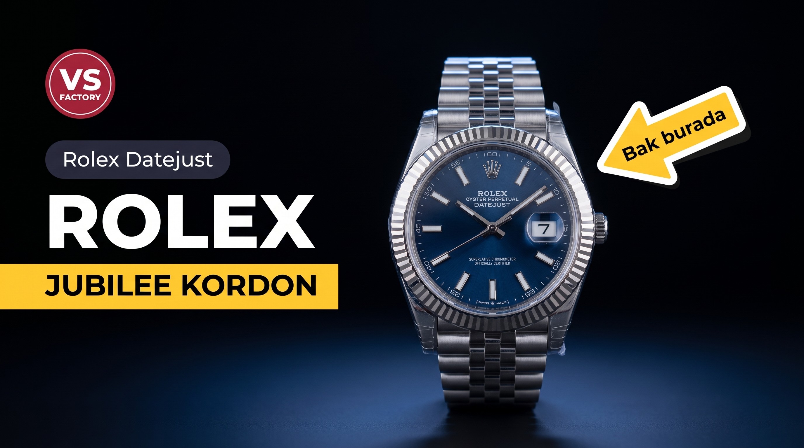 Rolex Datejust VS Factory İncelemesi