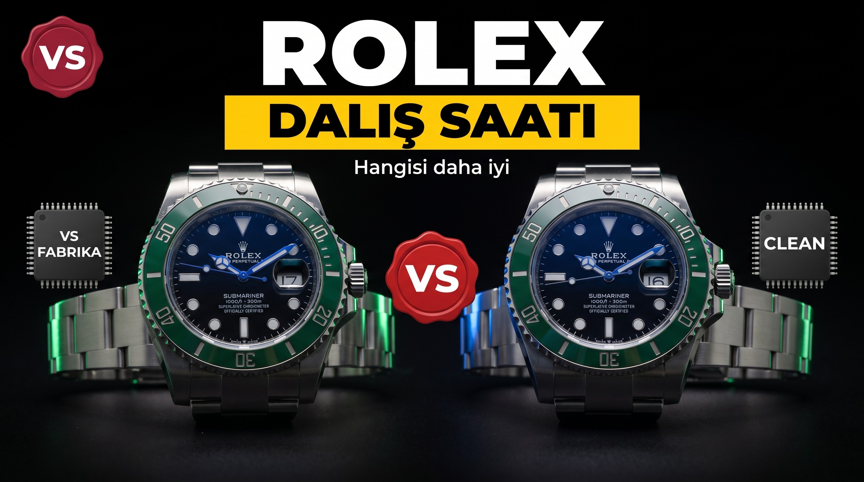 Rolex Submariner Clean Factory İncelemesi
