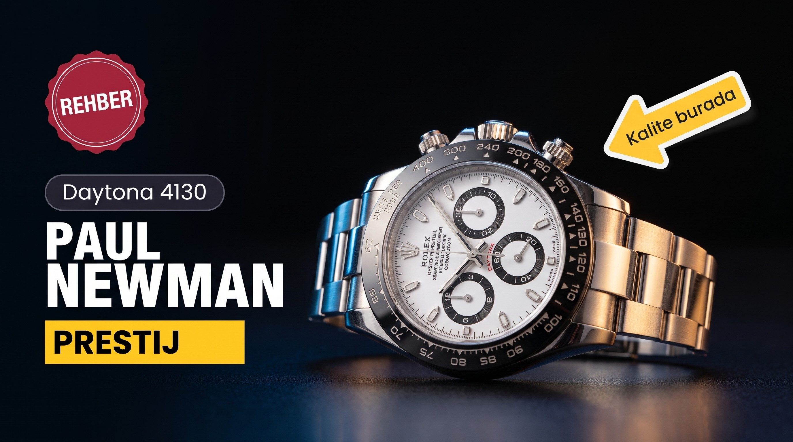 Rolex Daytona Replika Saat İncelemesi
