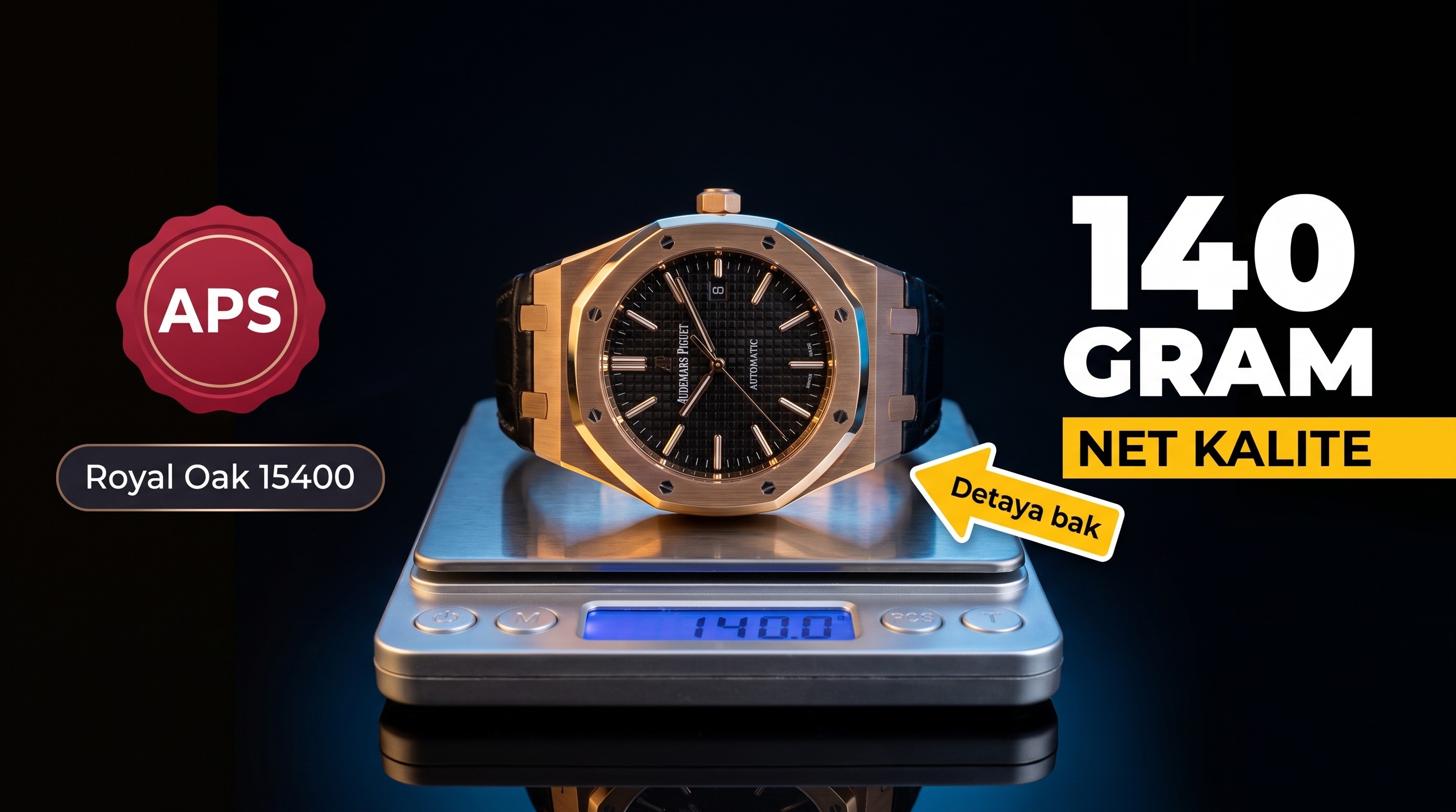 Audemars Piguet Royal Oak 15400 APS Factory İnce...