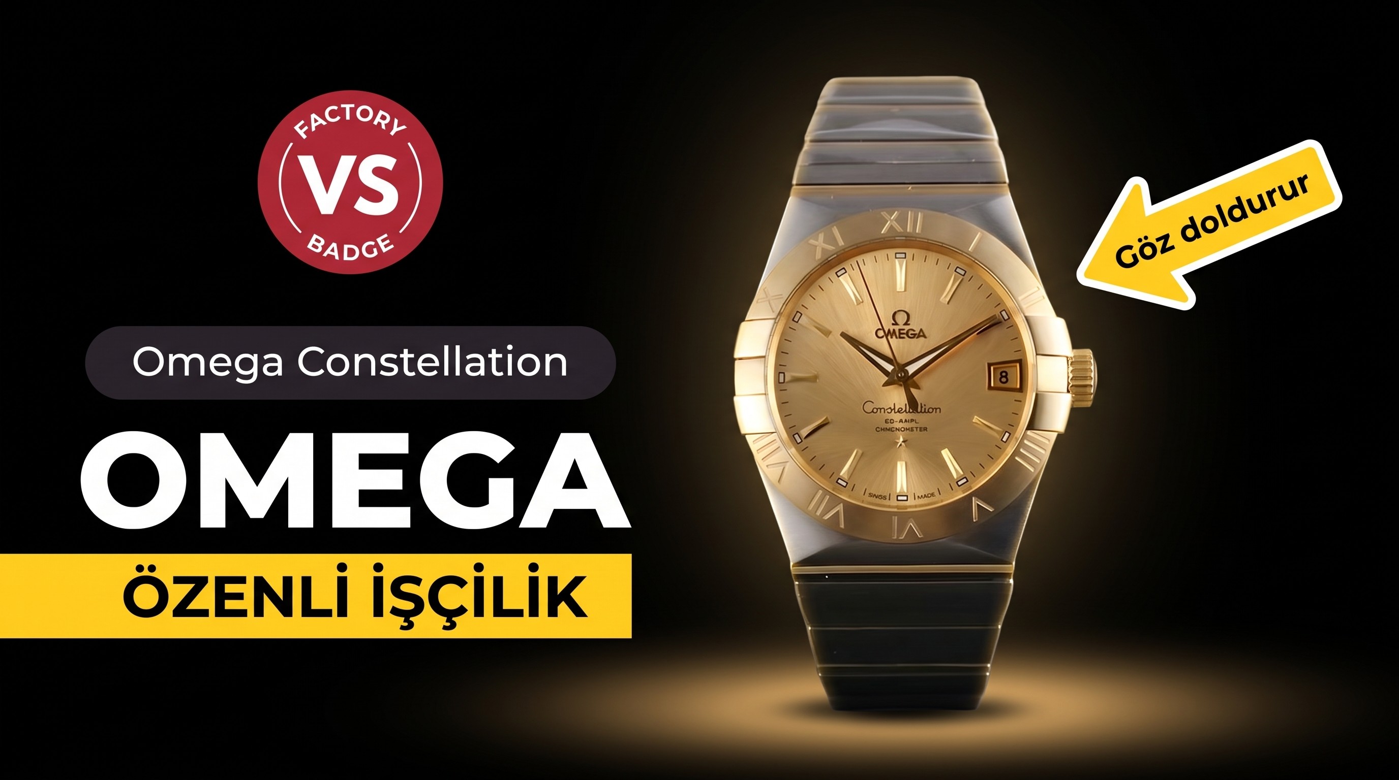 Omega Constellation VS Factory İncelemesi