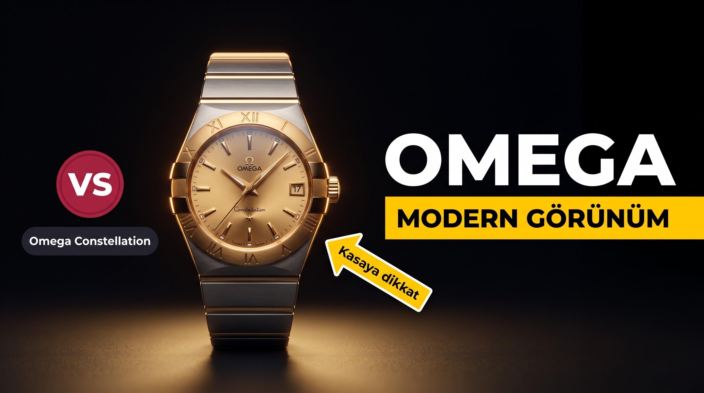VS Factory Omega Constellation 8500 mekanizmasının kalitesi nasıl? Replika seviyesi ne durumda?