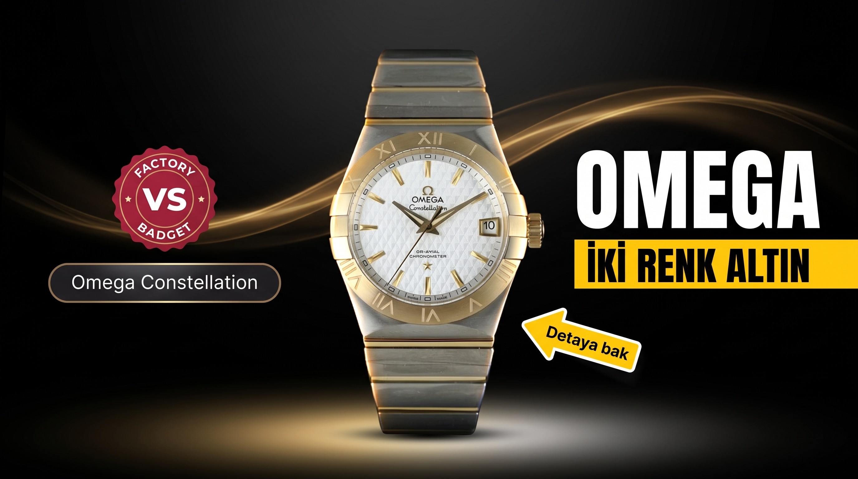 Omega Constellation VS Factory İncelemesi