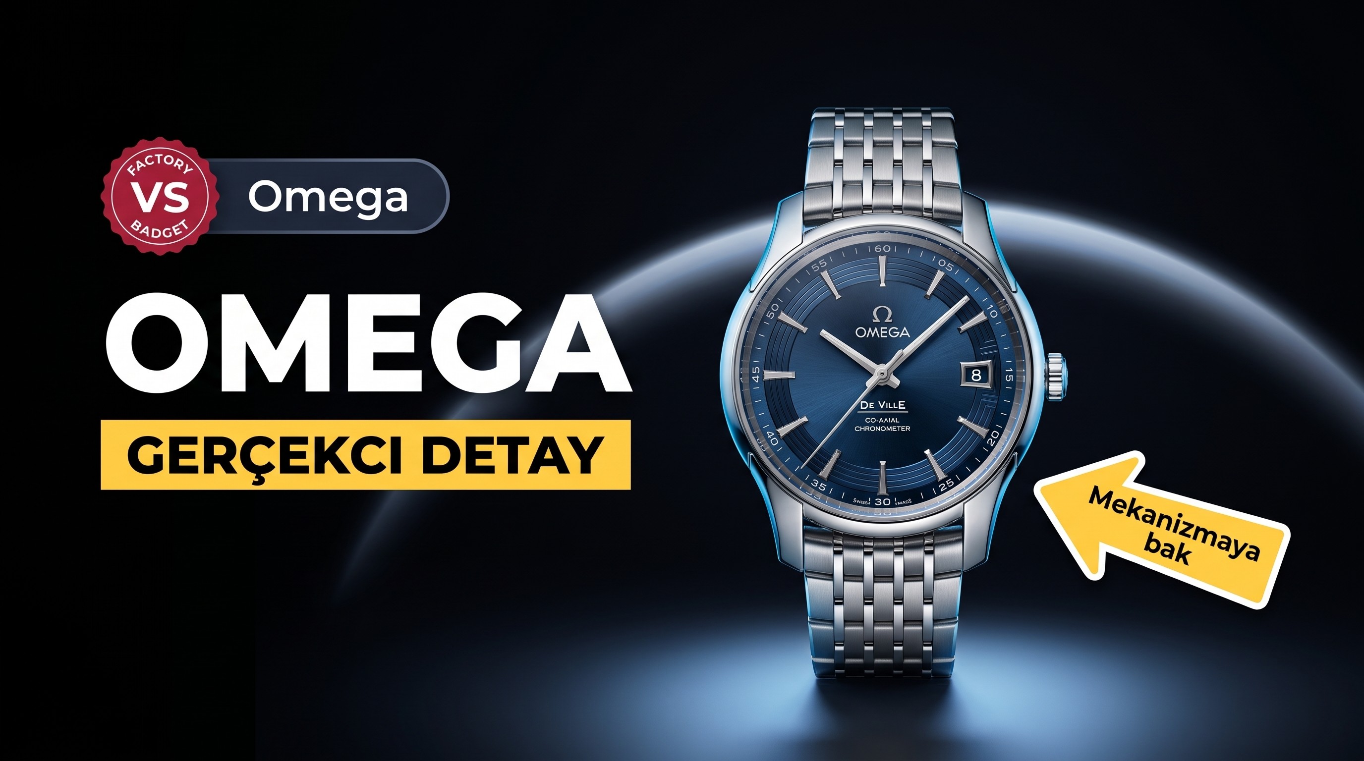 Omega VS Factory Replika Saat İncelemesi