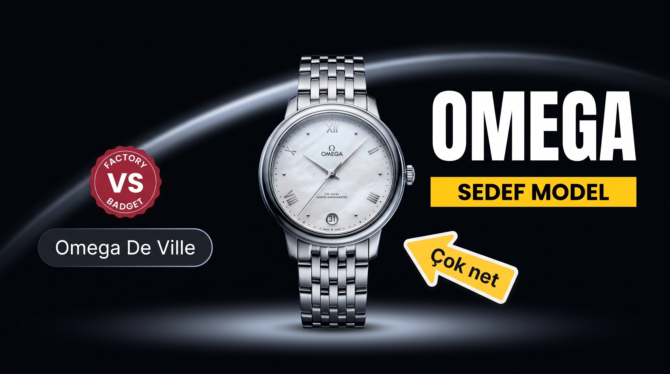 Omega VS Factory Replika Saat İncelemesi