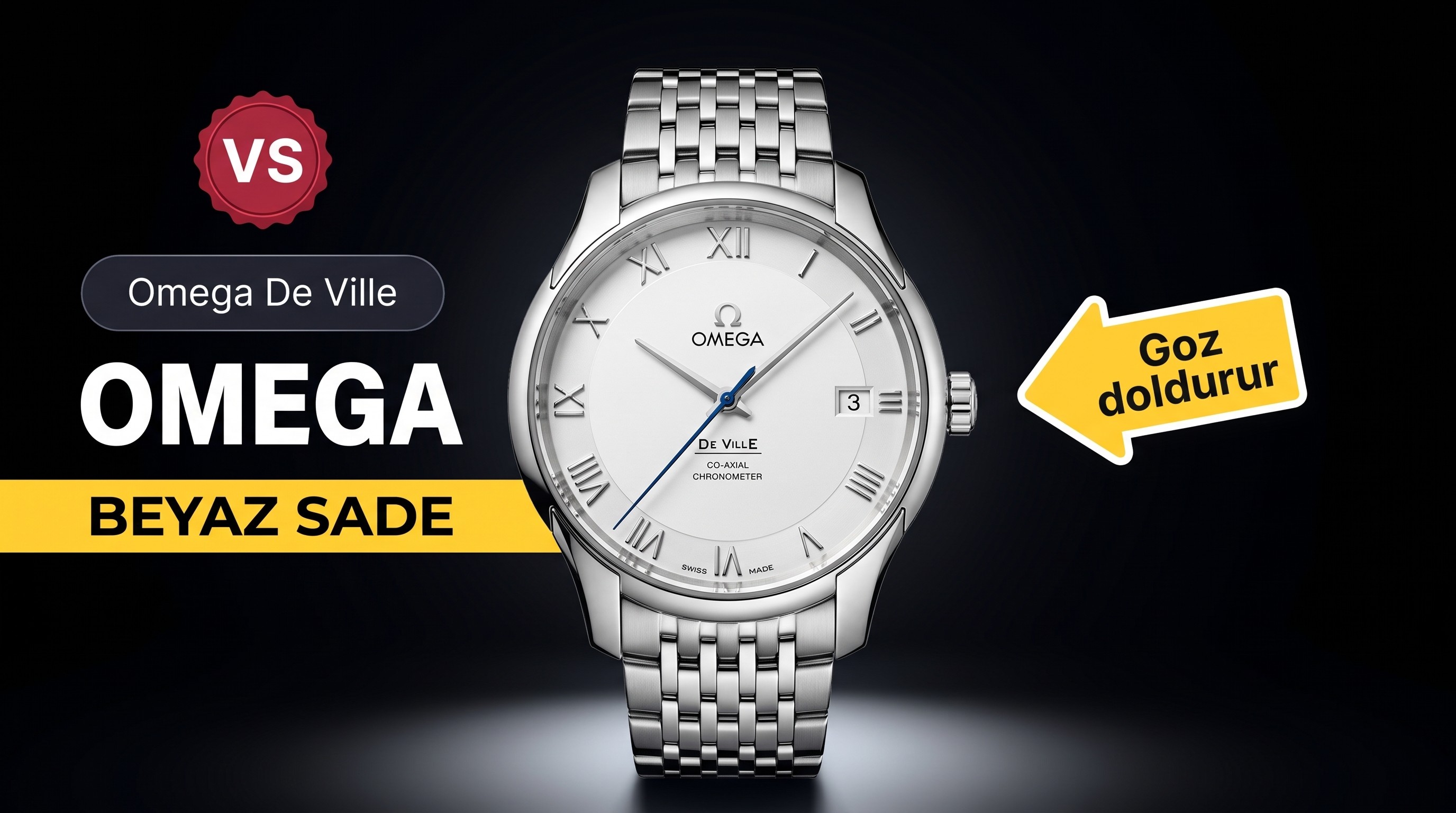 Omega VS Factory Replika Saat İncelemesi