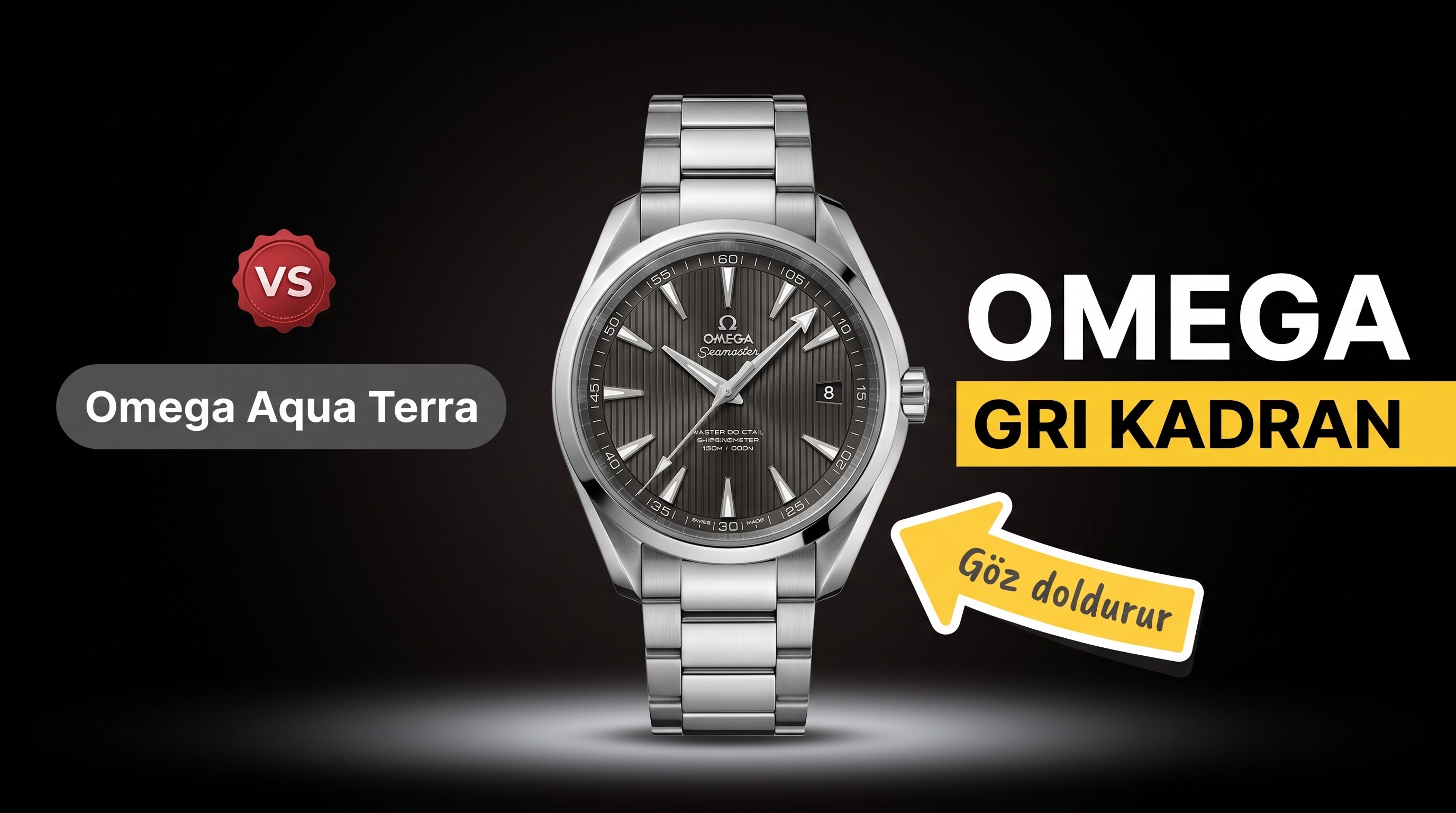 Vs Factory Omega Seamaster 150 Dikey Tik Agaci G...