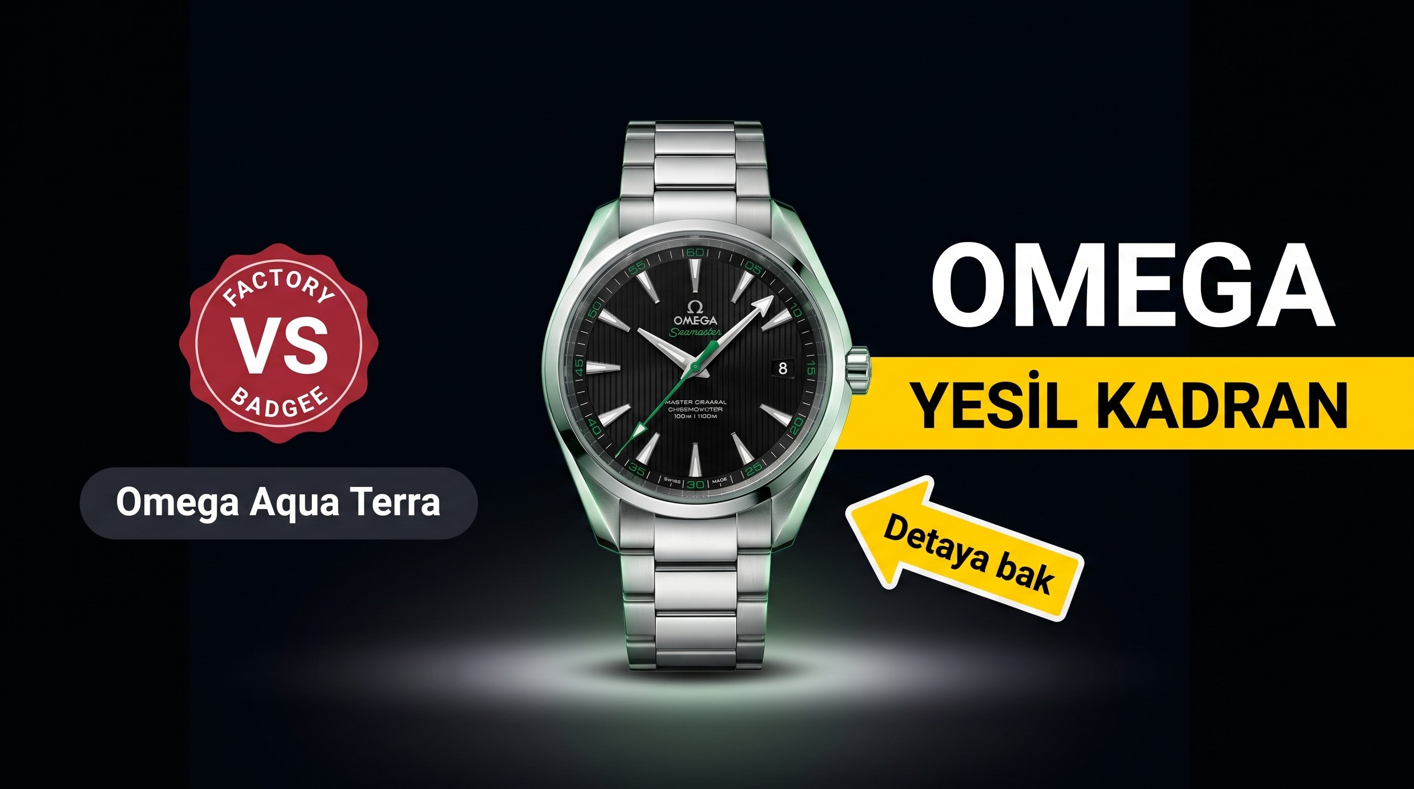Omega Aqua Terra VS Factory İncelemesi
