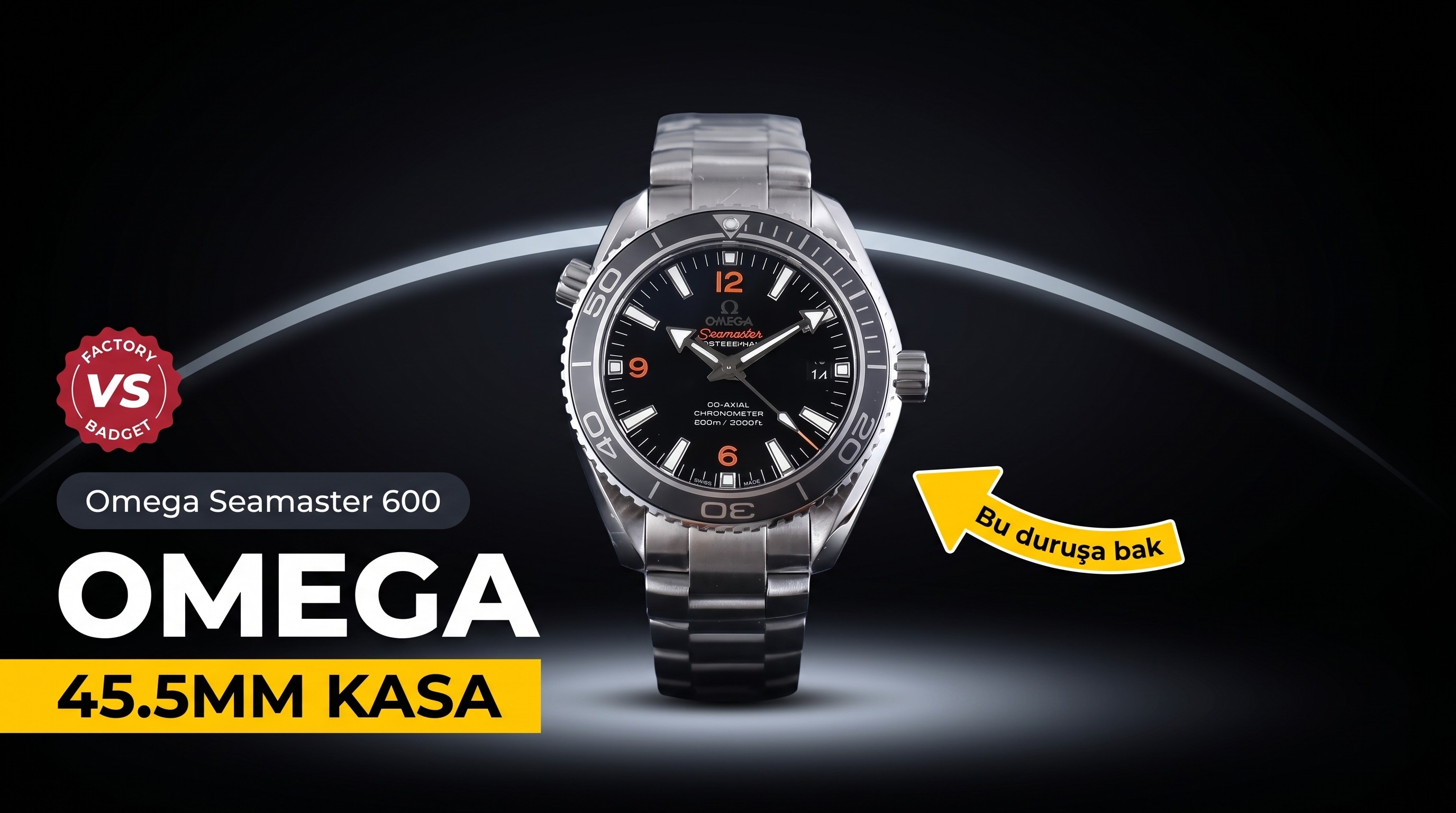 Omega VS Factory Replika Saat İncelemesi