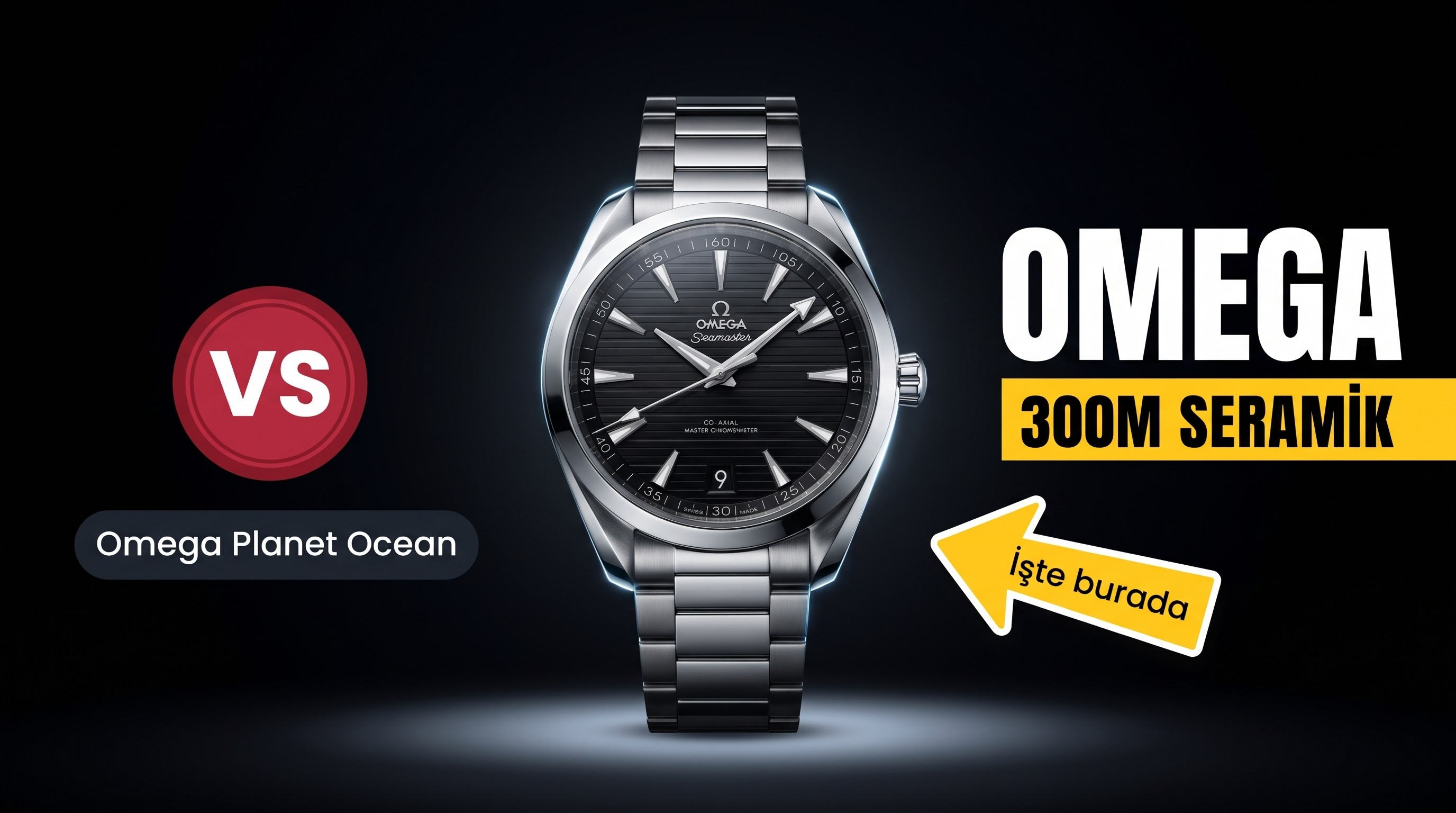 VS Factory Omega Seamaster Planet Ocean 300M Co-Axial Master Chronometer