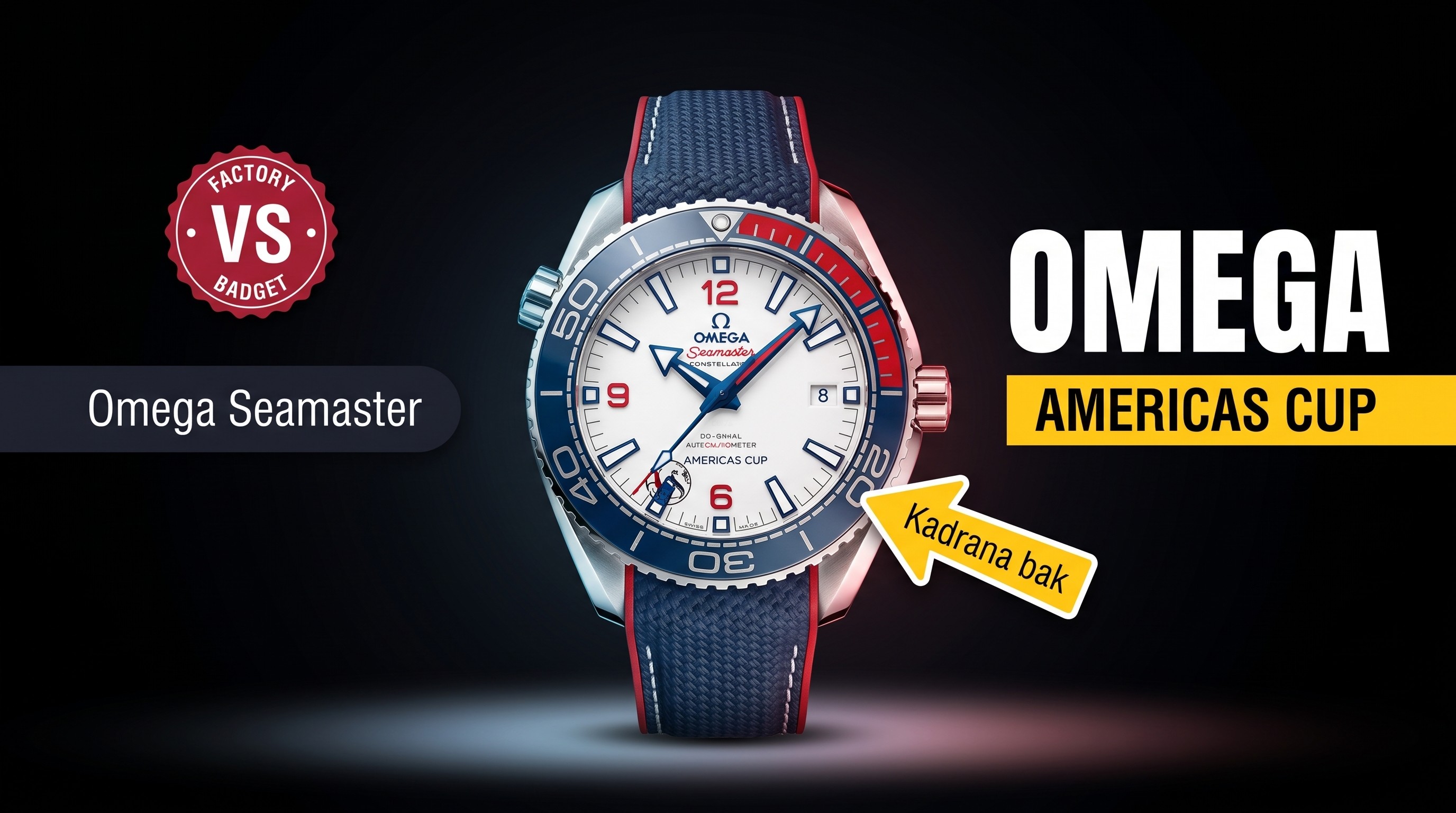 Omega VS Factory Replika Saat İncelemesi