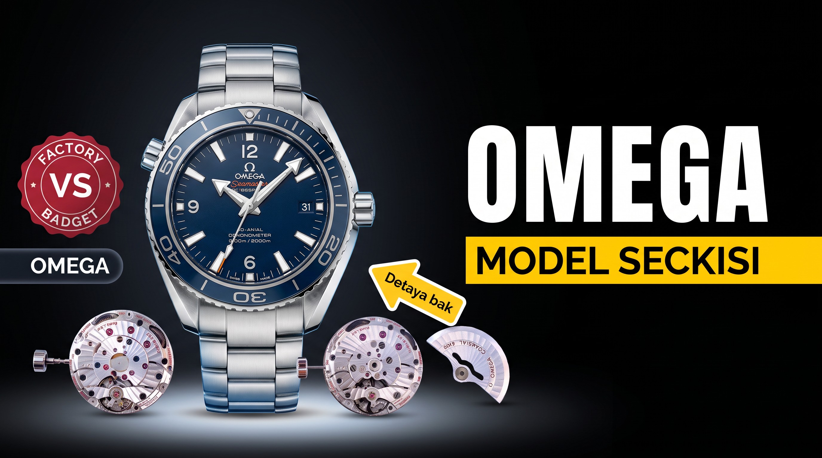 Omega VS Factory Replika Saat İncelemesi