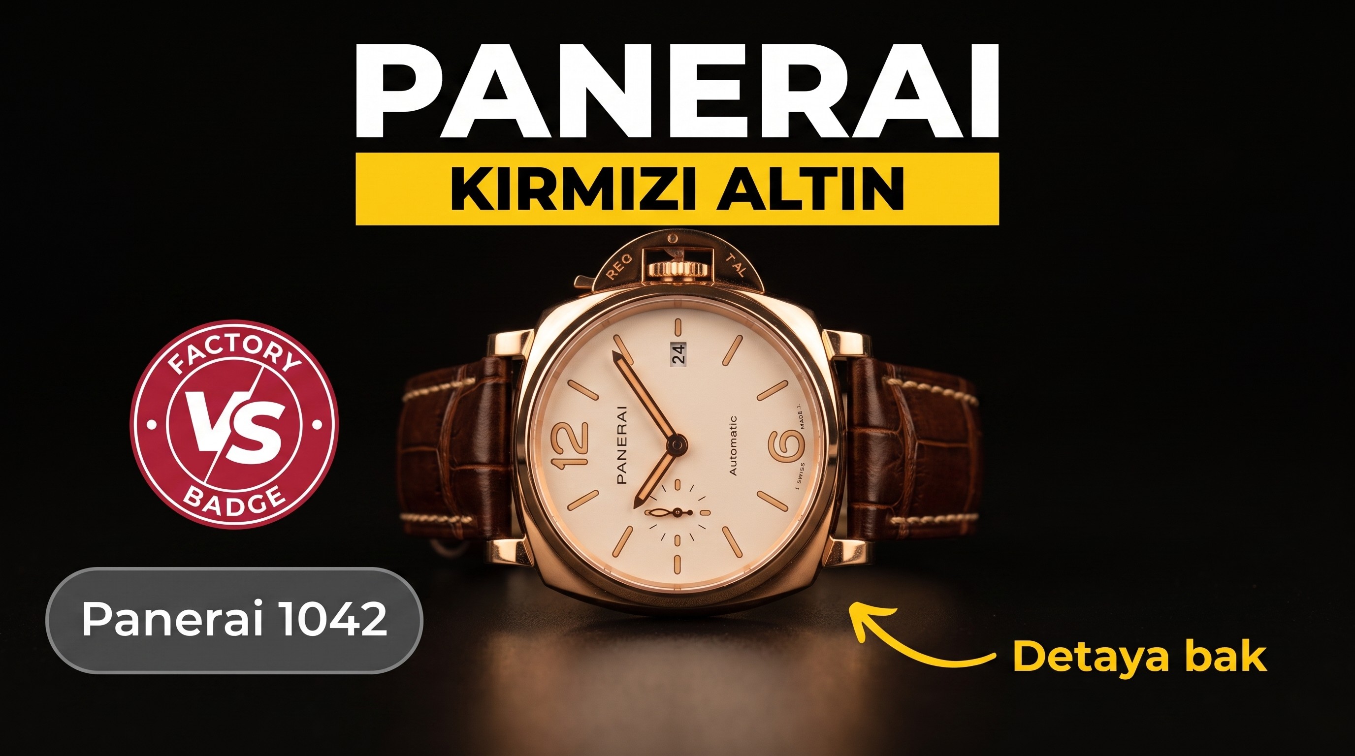 Panerai Luminor Due 1042 VS Factory İncelemesi