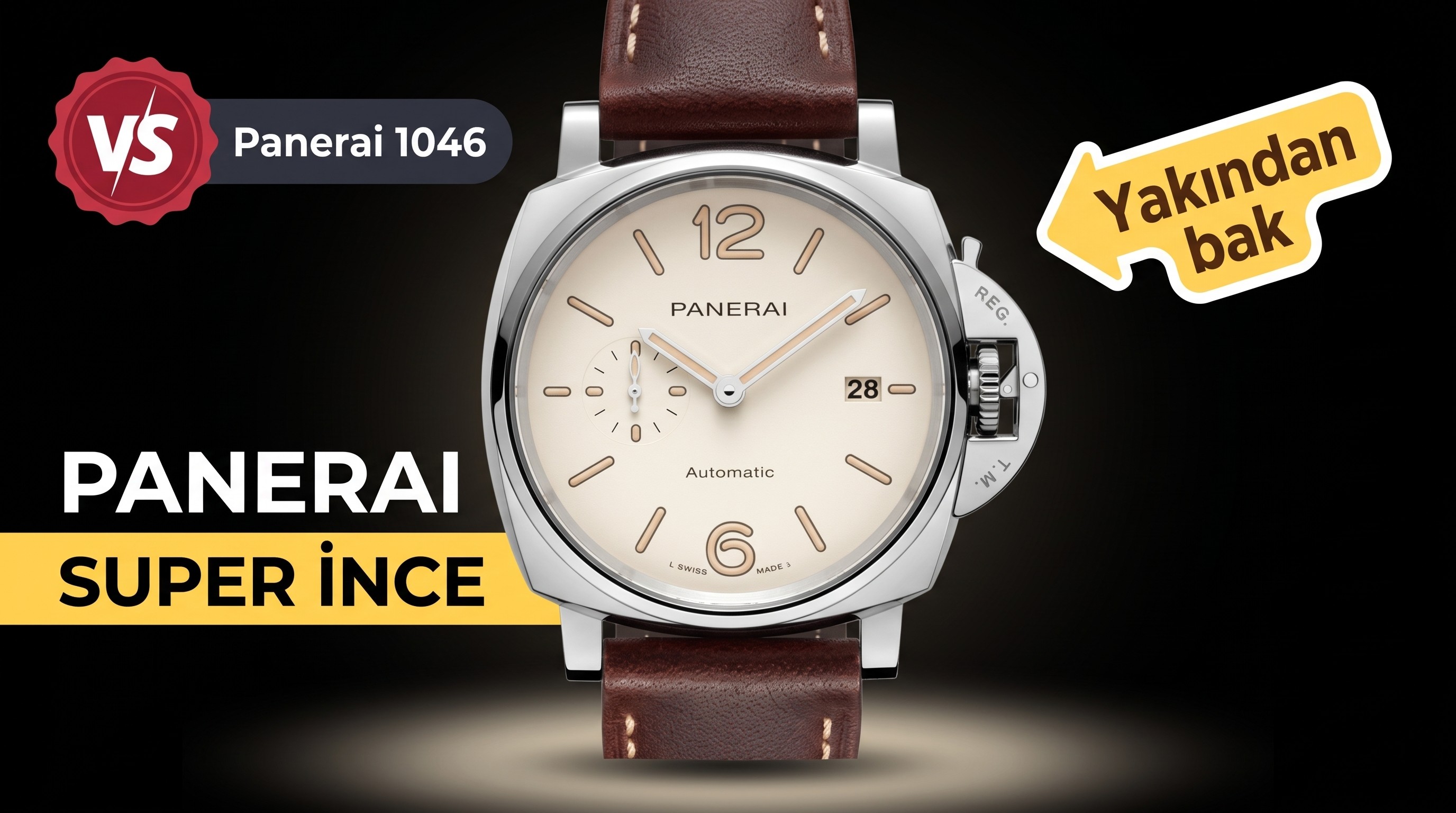 Panerai Luminor Due 1046 VS Factory İncelemesi