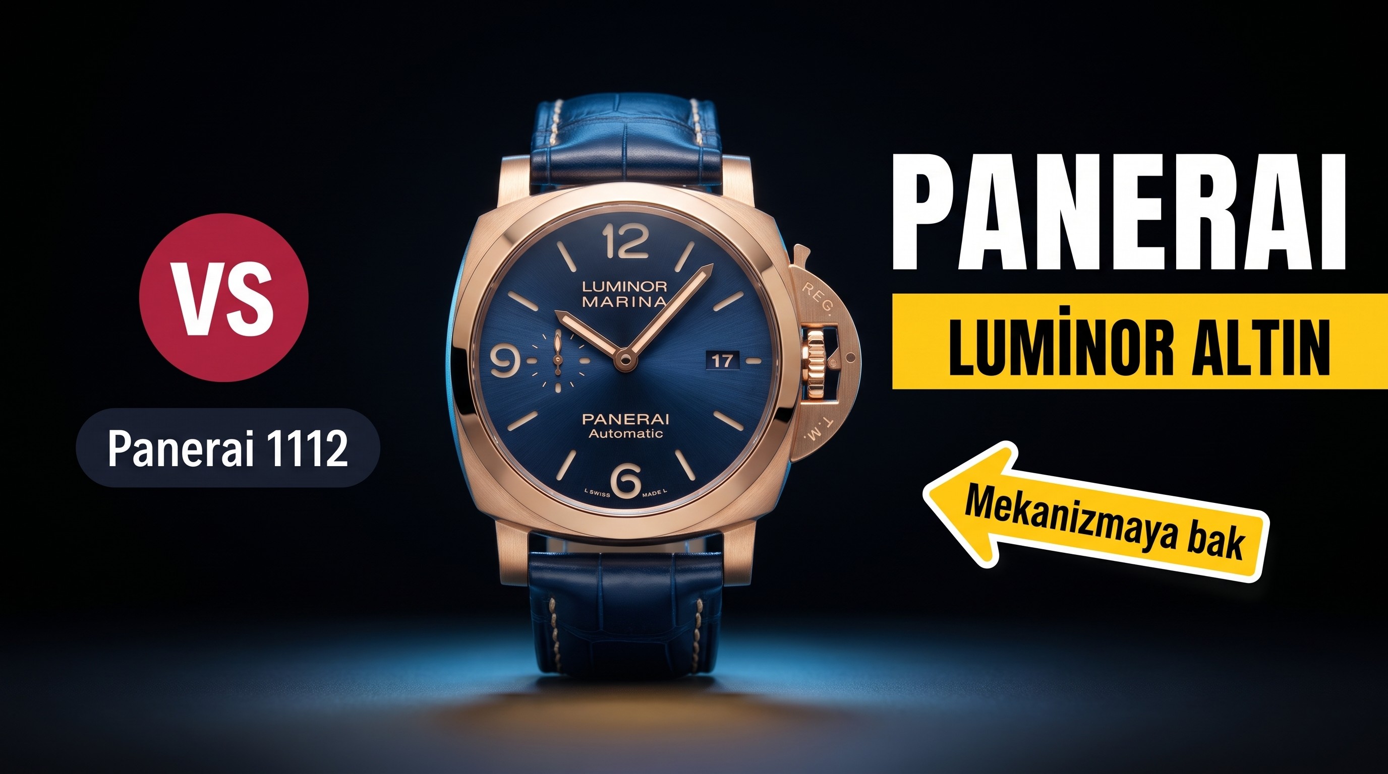 Panerai Luminor 1112 VS Factory İncelemesi