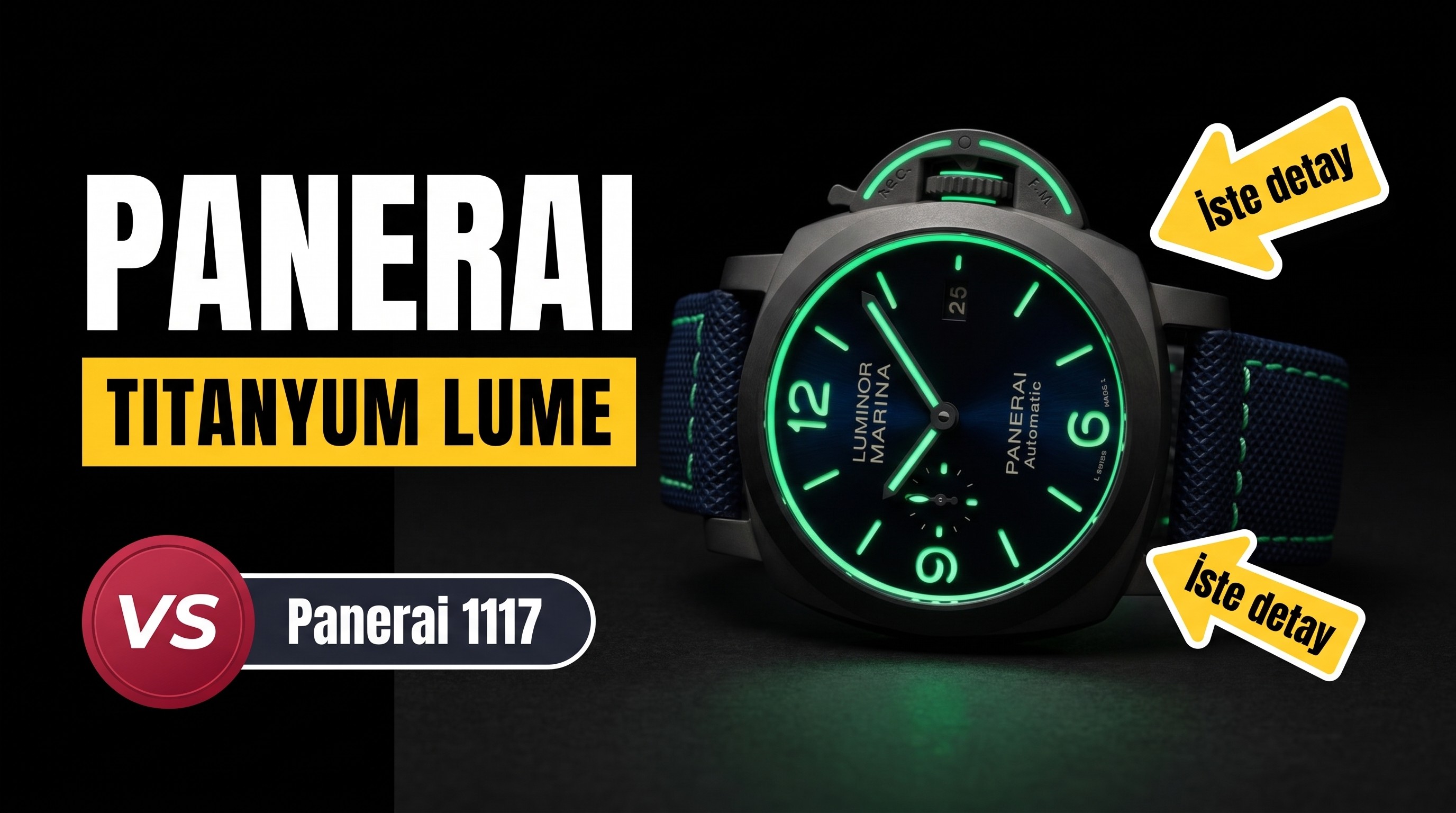 Panerai Luminor 1117 VS Factory İncelemesi
