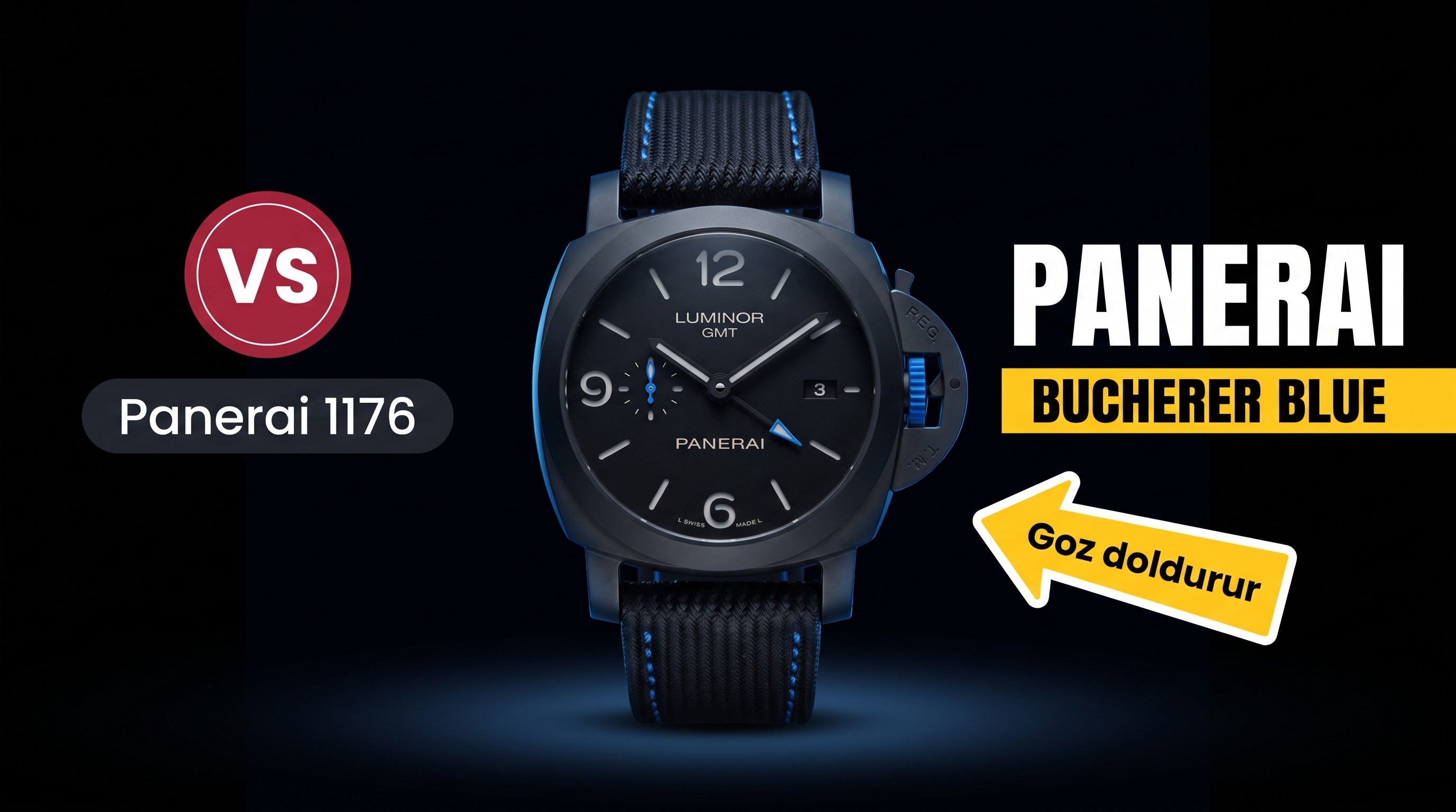 Panerai Luminor 1176 VS Factory İncelemesi