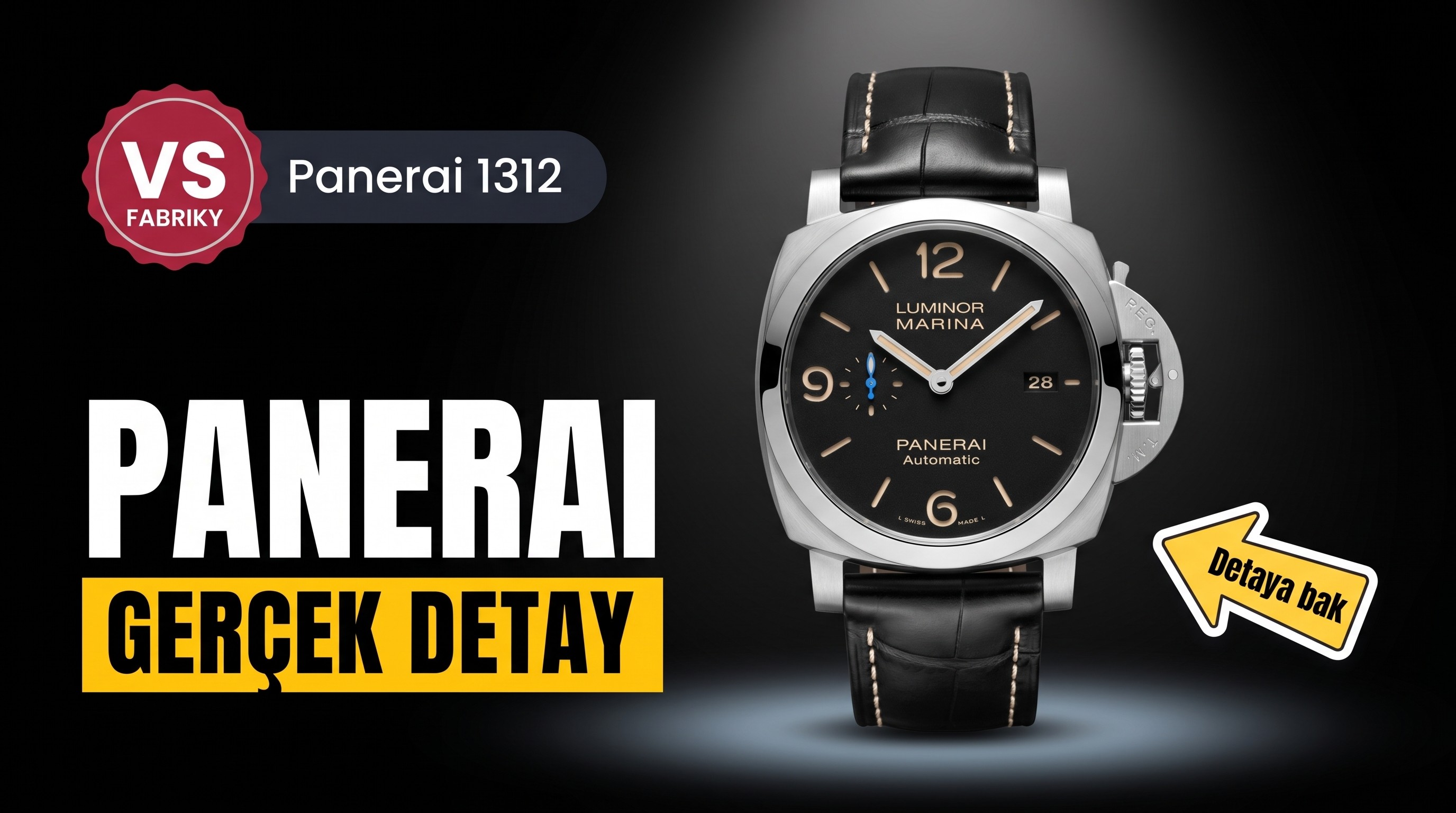 Panerai Luminor Marina 1312 VS Factory İncelemesi