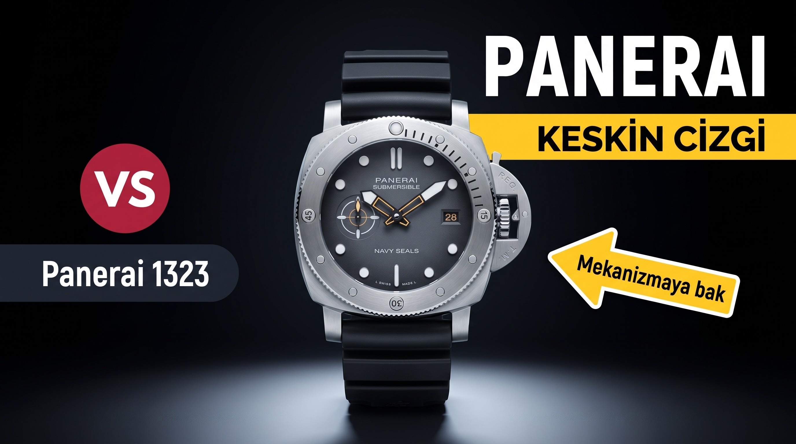 VS Factory Panerai 1323 Replika Kol Saati - VS Watch