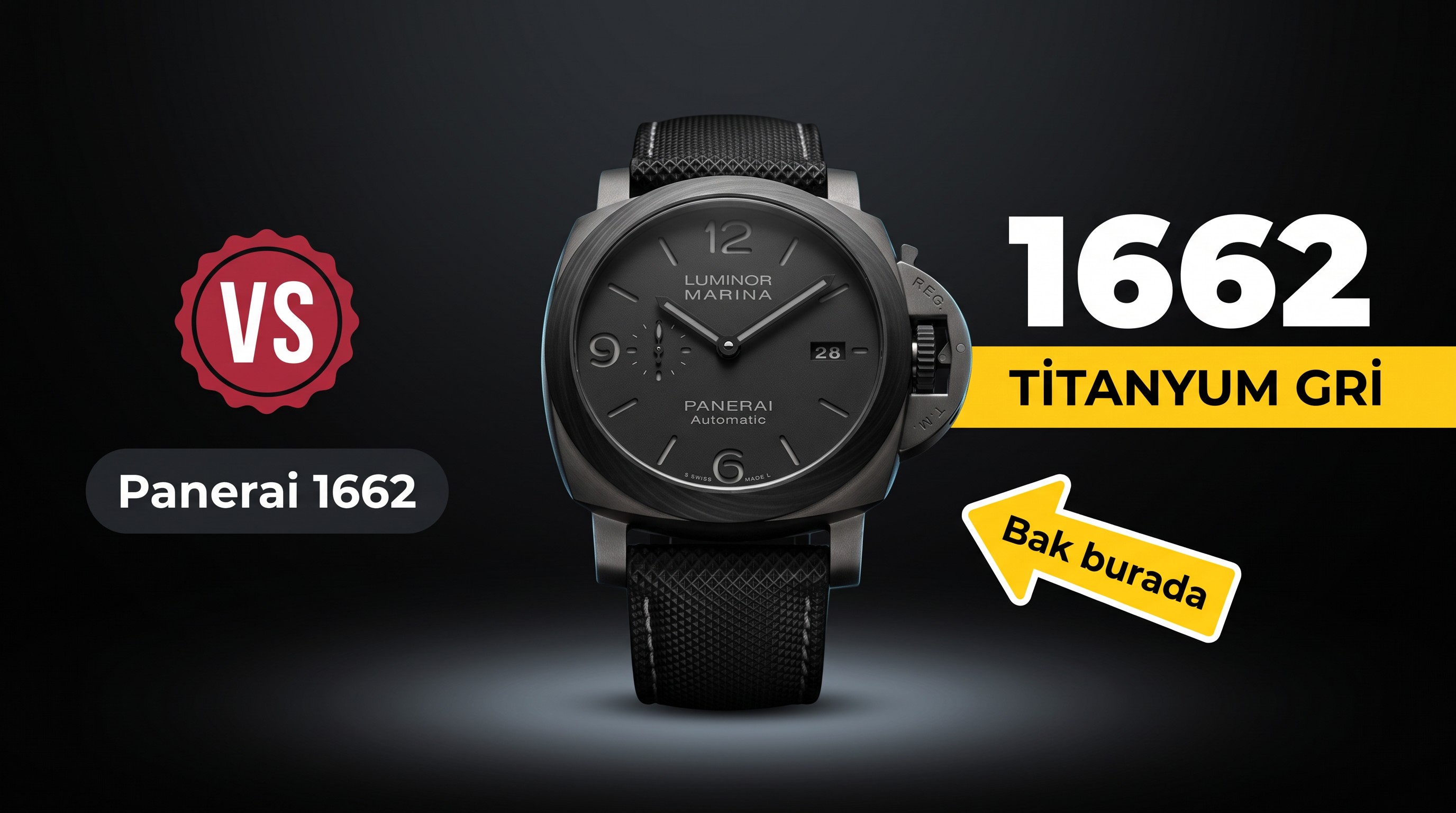 Panerai Luminor Marina 1662 VS Factory İncelemesi