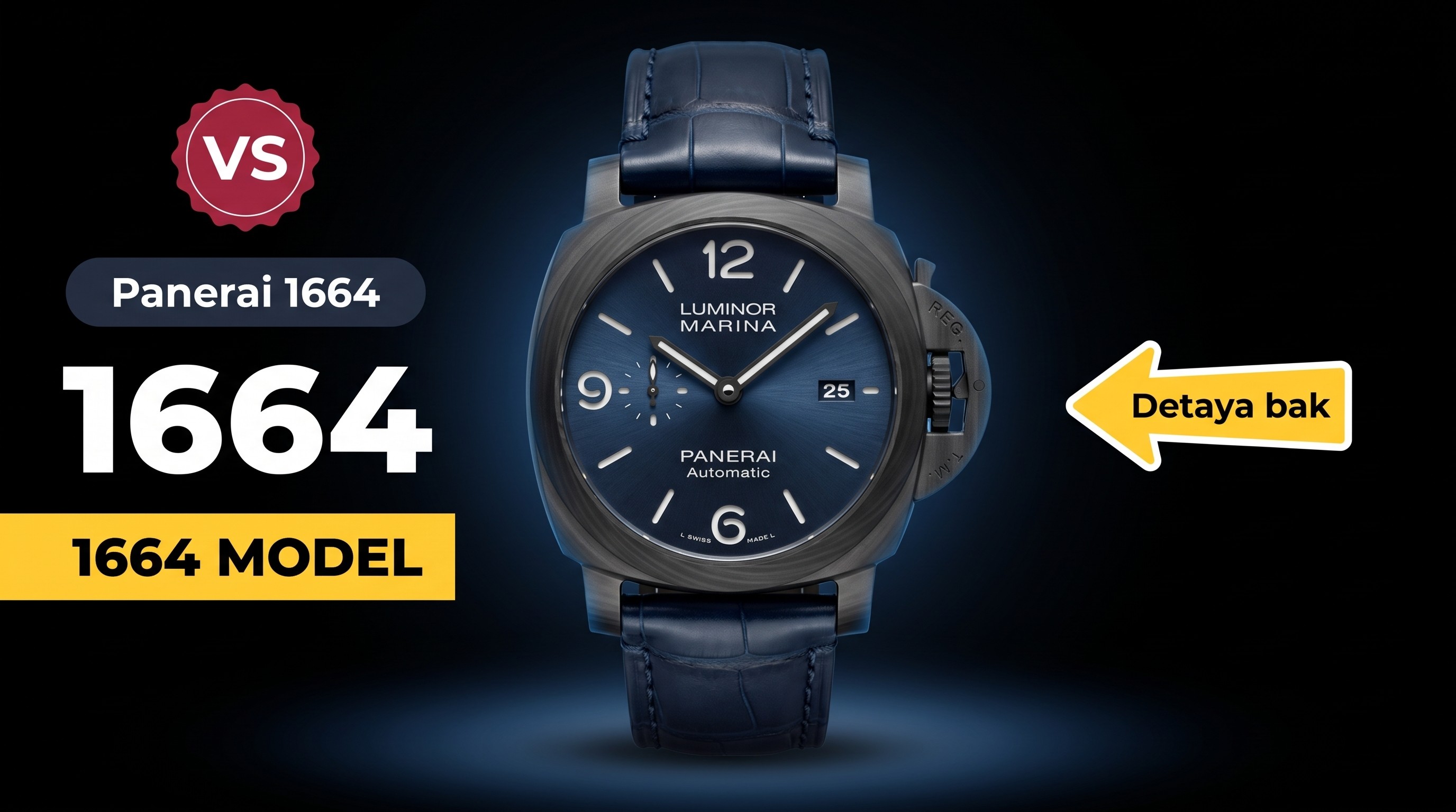 Panerai Luminor 1664 VS Factory İncelemesi
