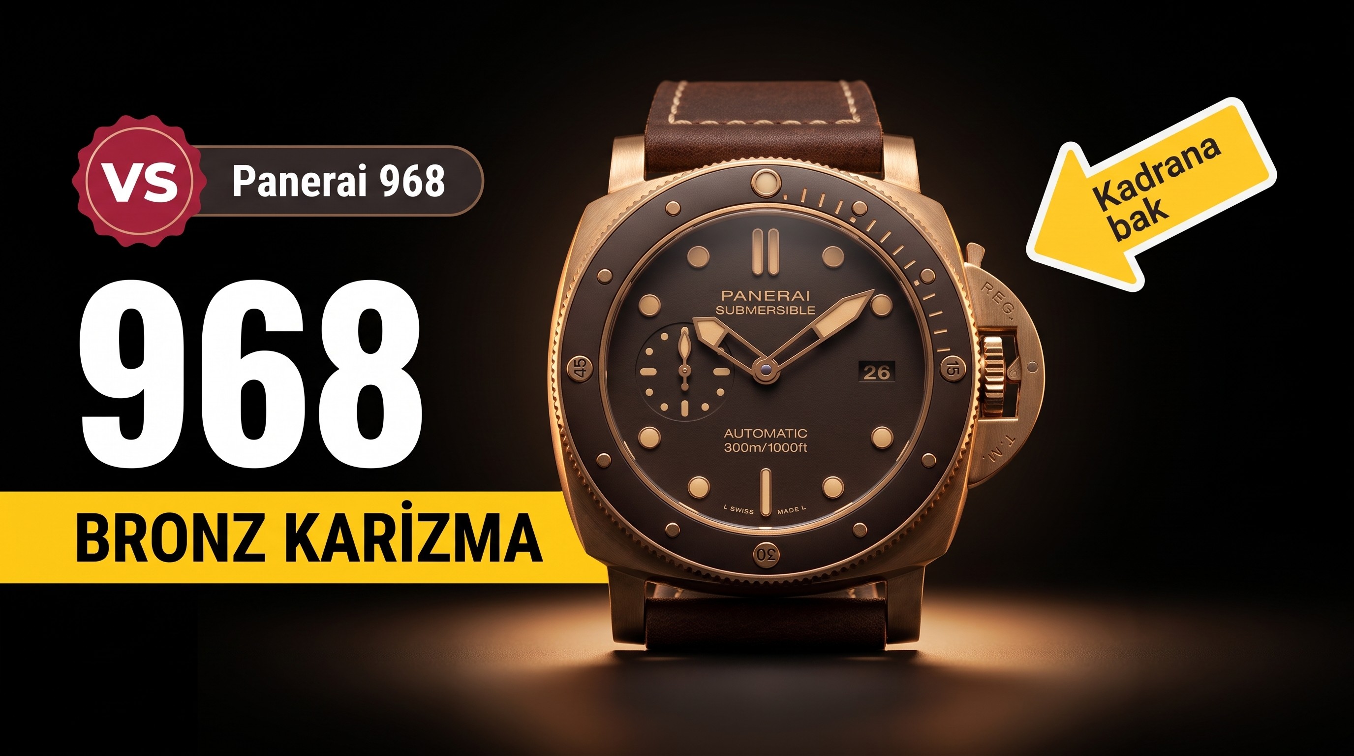 Panerai PAM968 VS Factory İncelemesi