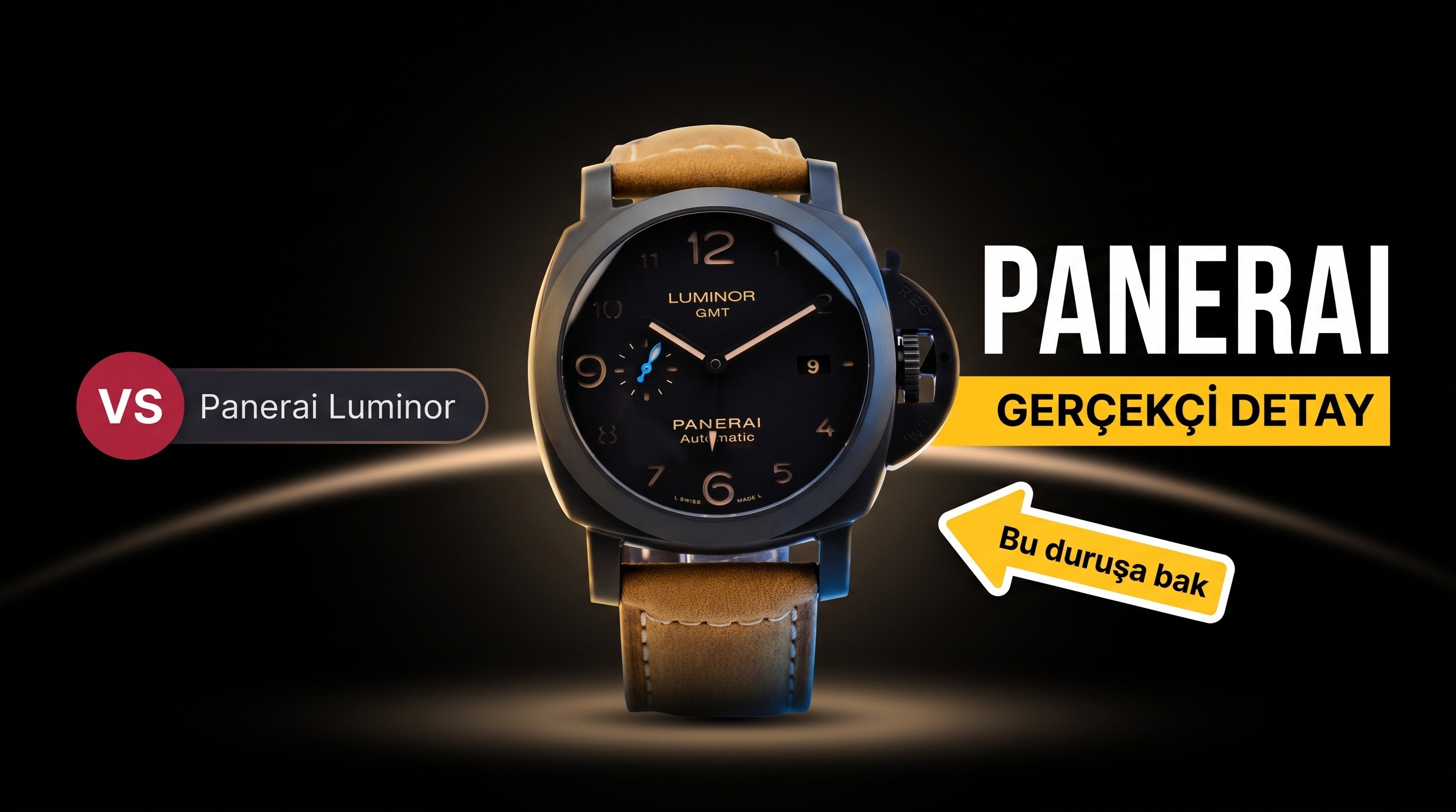 VS Factory Panerai clone kalitesi ve tepe köprüsü işçiliği incelemesi