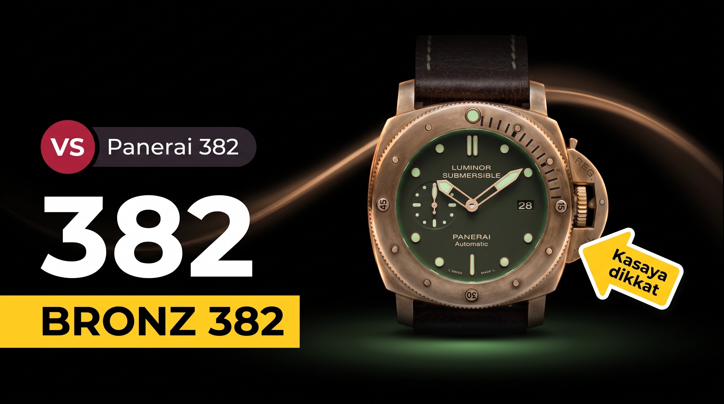 Panerai PAM00382 VS Factory İncelemesi