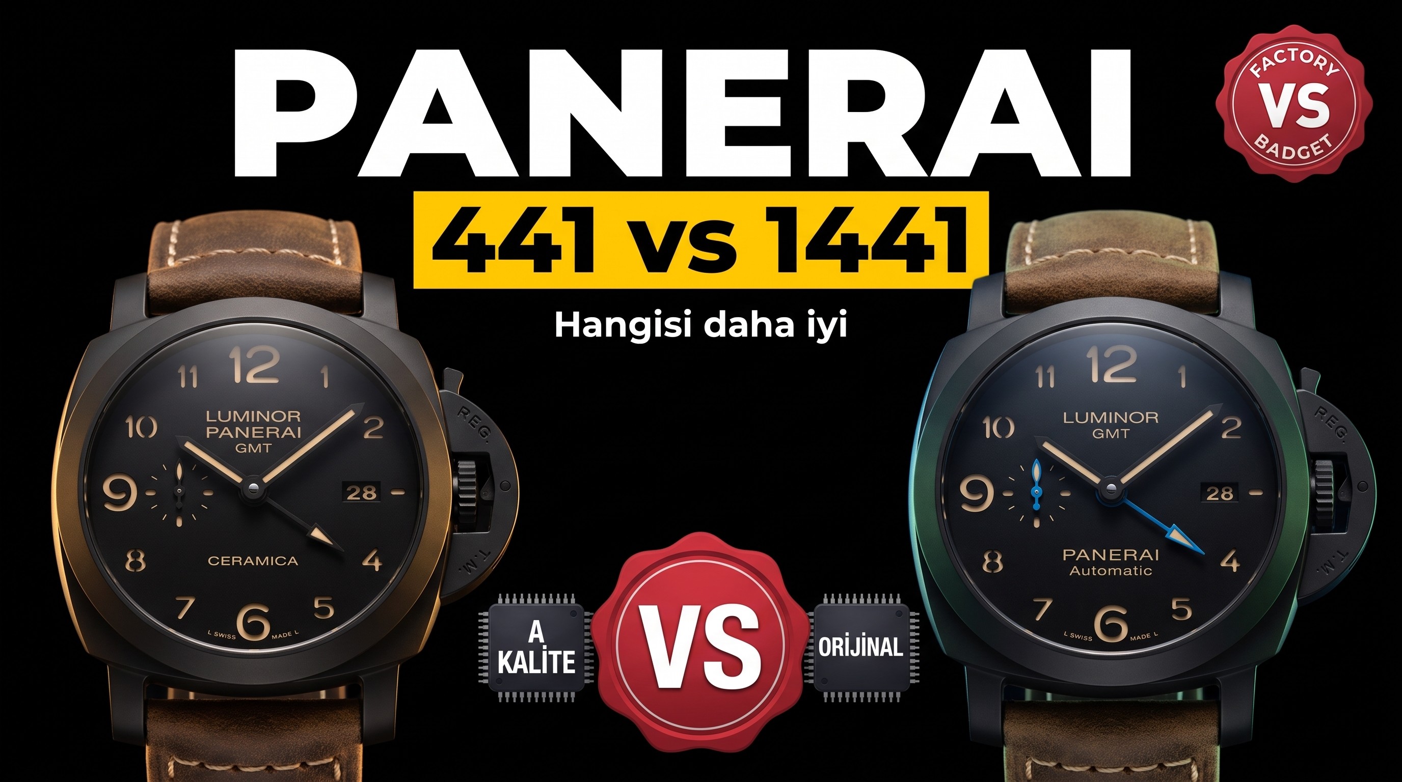 Panerai PAM00441 VS Factory İncelemesi