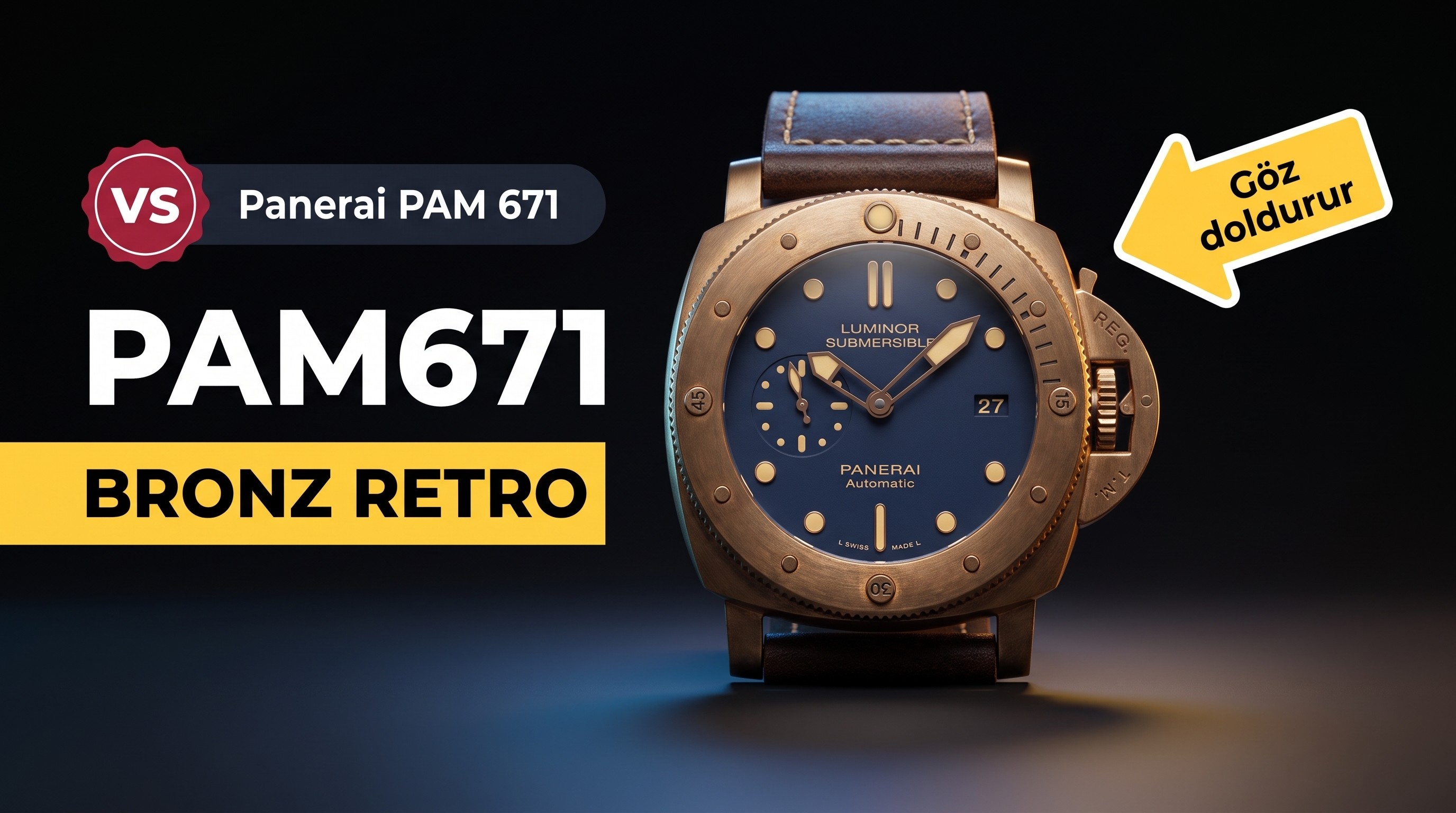 Panerai PAM00671 VS Factory İncelemesi