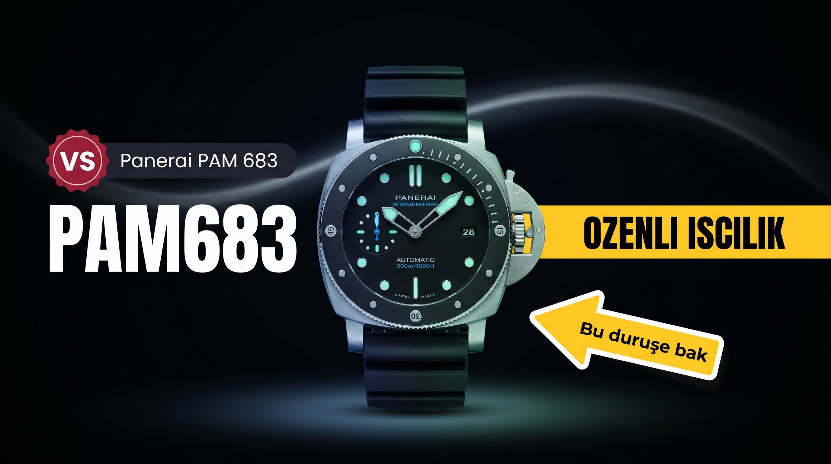 Panerai Luminor Submersible PAM00683 VS Factory...