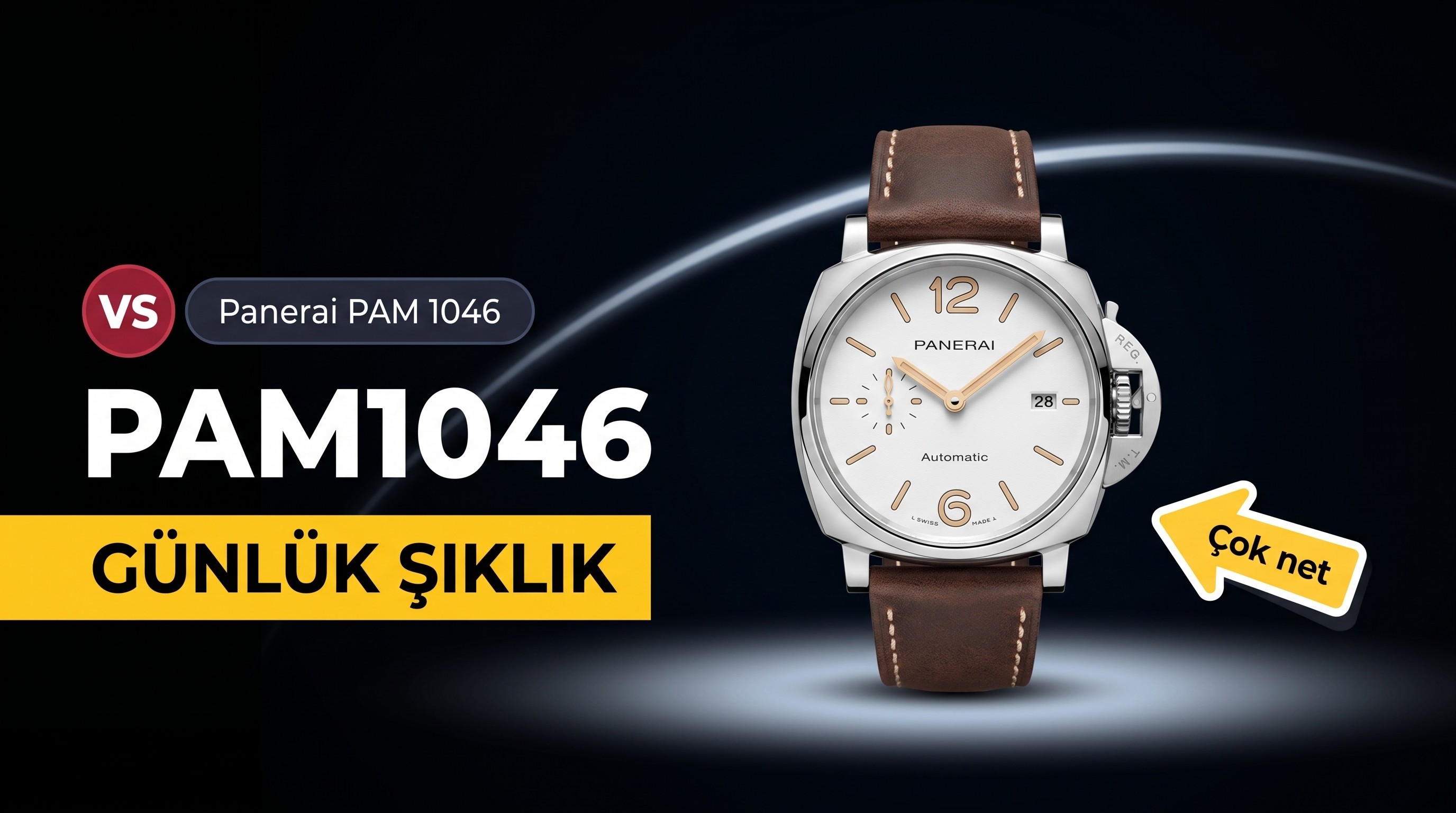 VS Factory Panerai PAM01046 replika saat - VS saat
