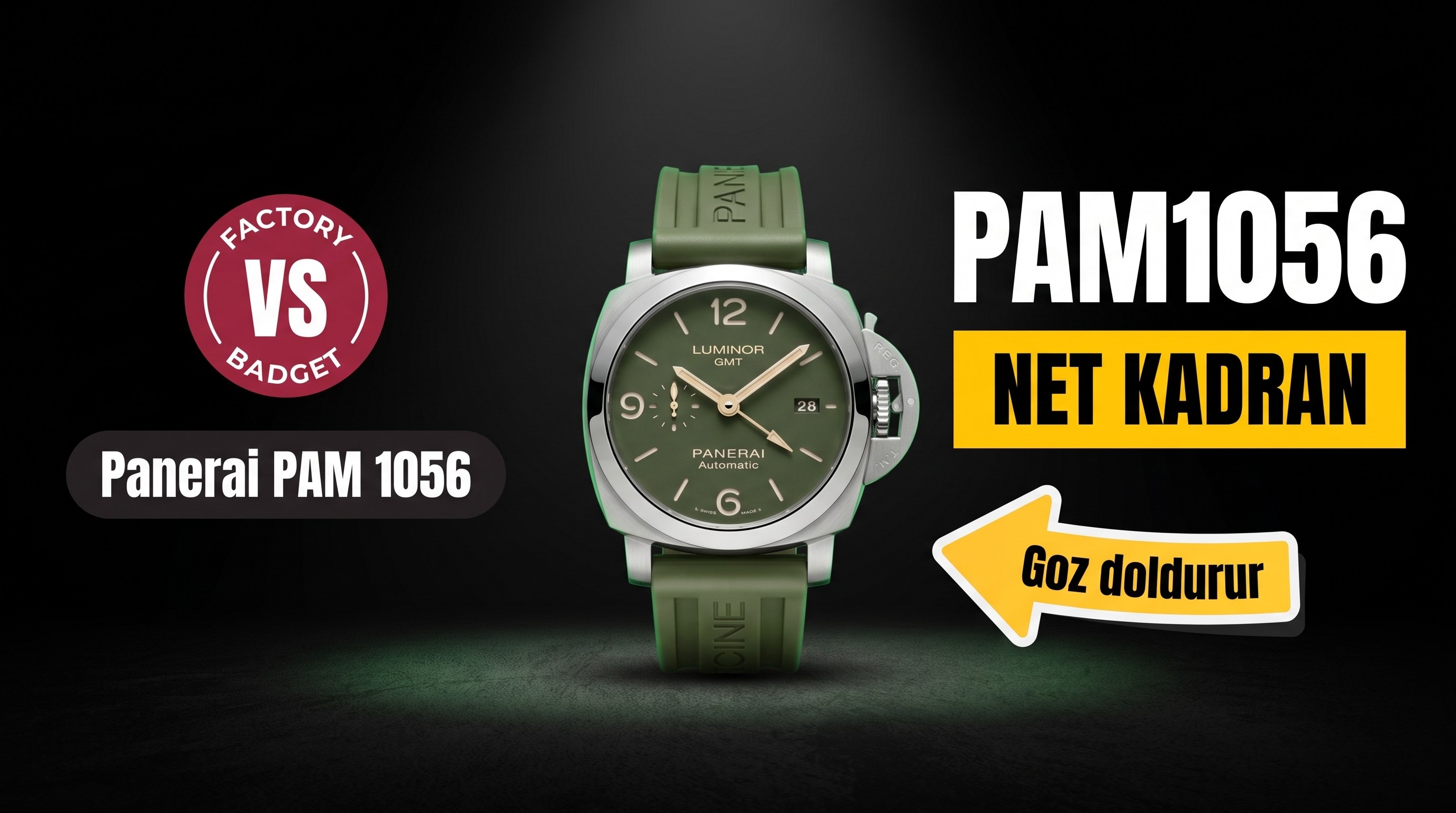 Panerai PAM01056 VS Factory İncelemesi